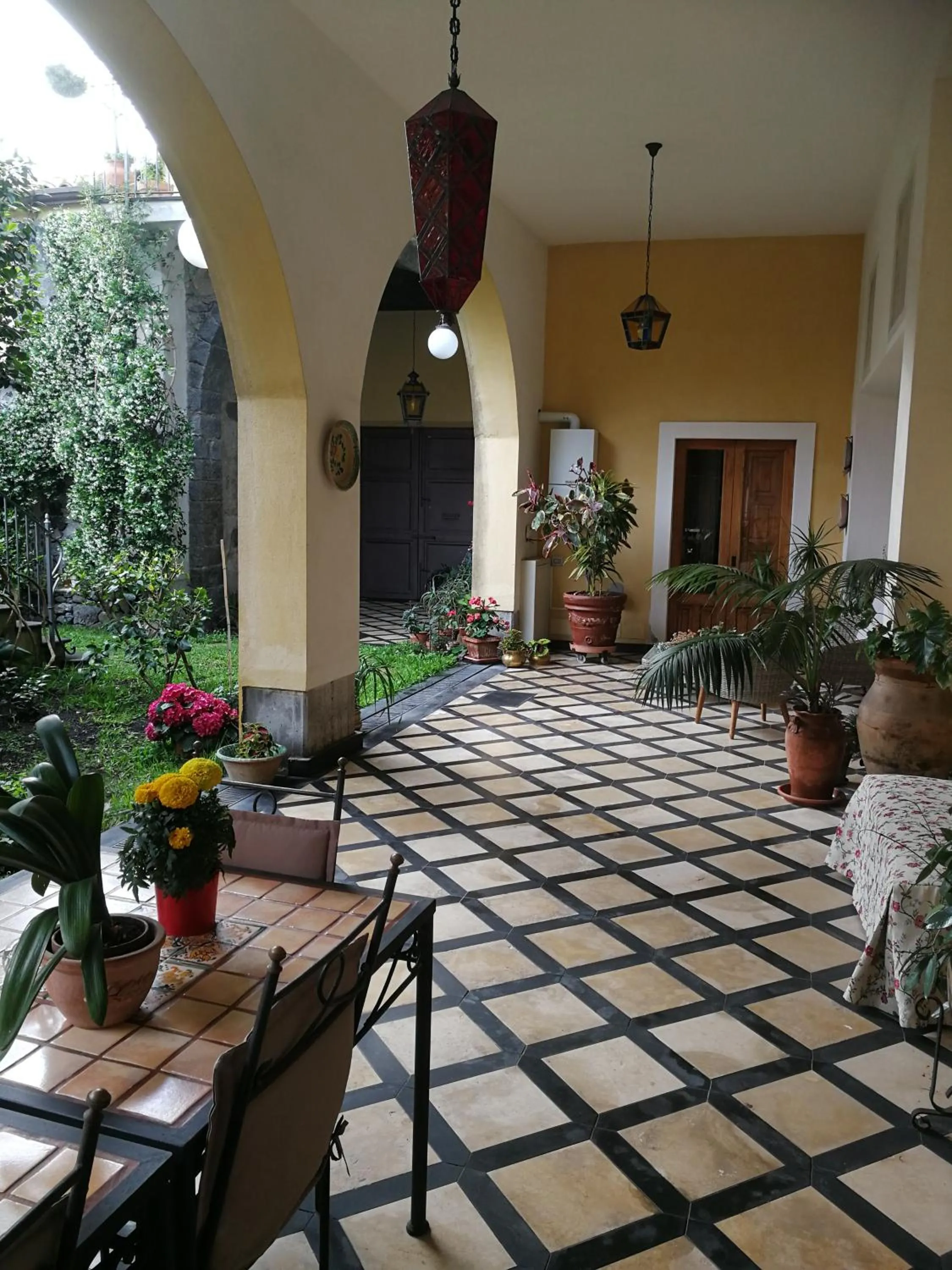 Patio in La Baronessa B&B