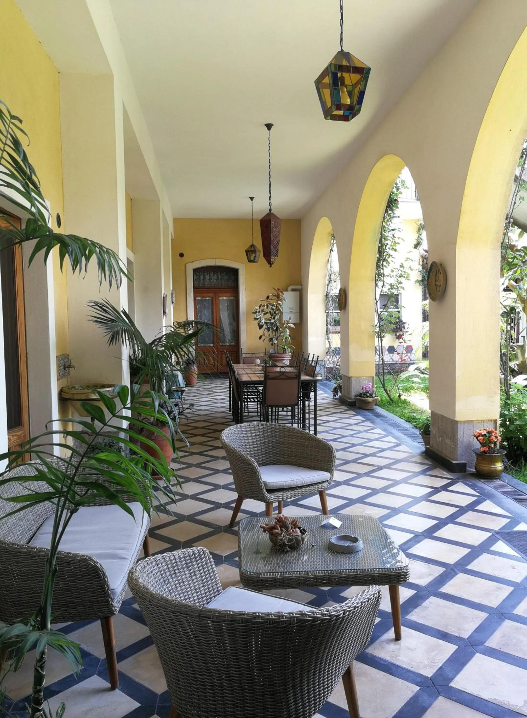 Patio in La Baronessa B&B