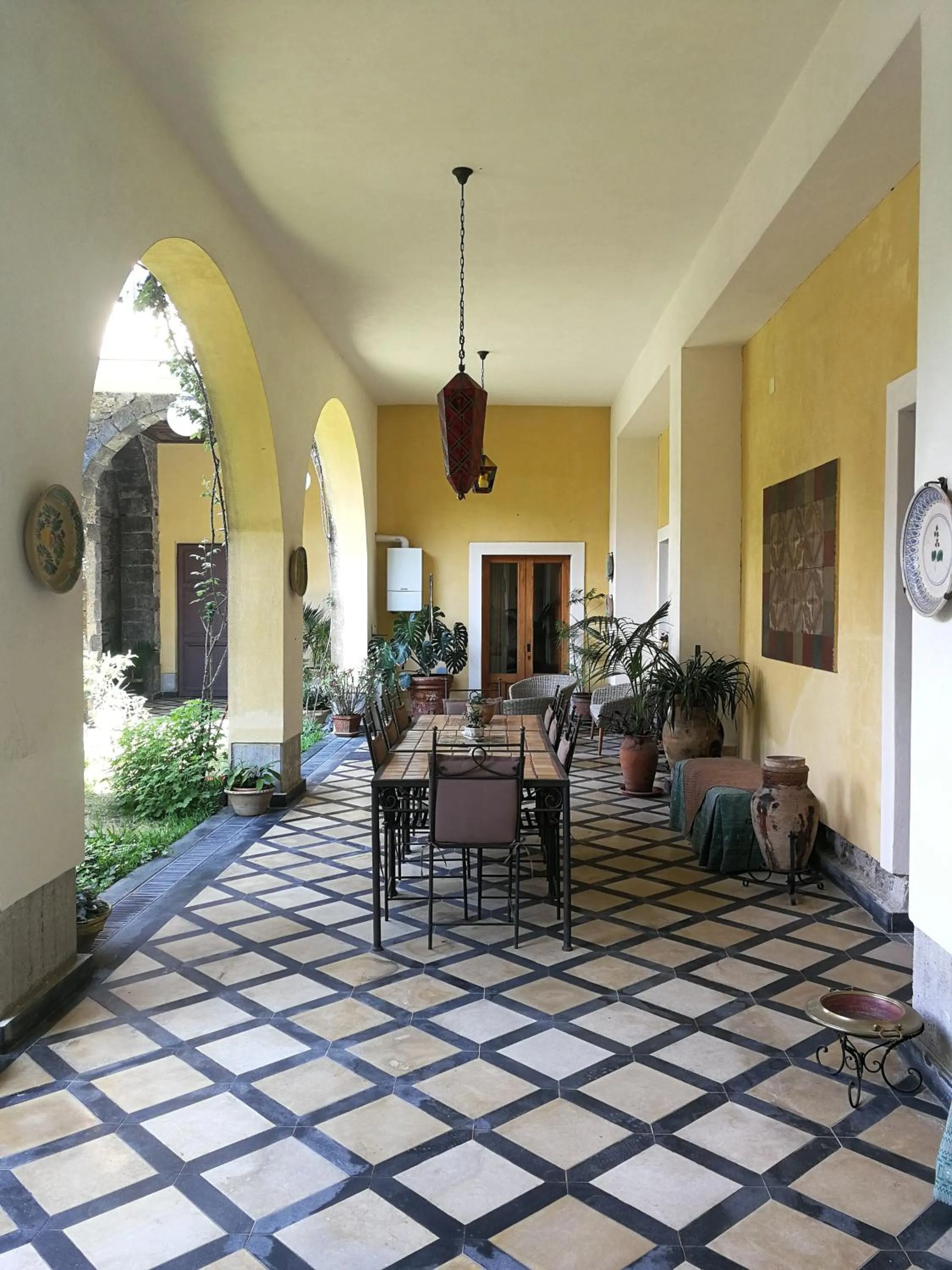 Patio in La Baronessa B&B