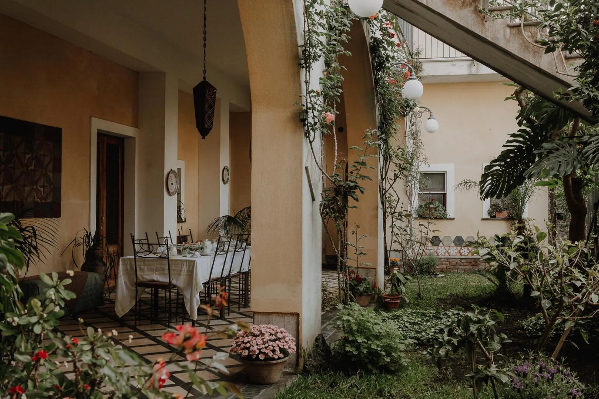 Patio in La Baronessa B&B
