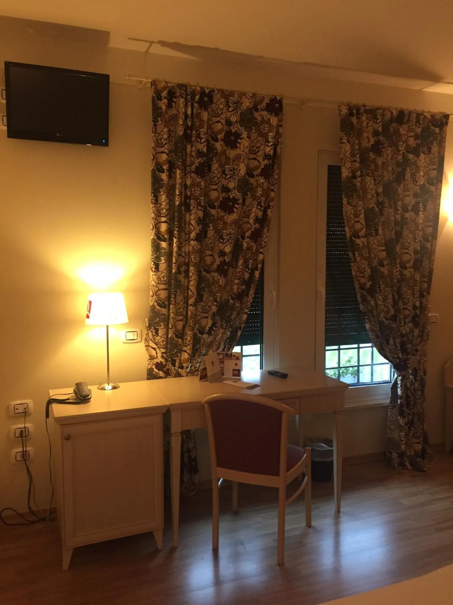 Decorative detail in Albergo La Quiete