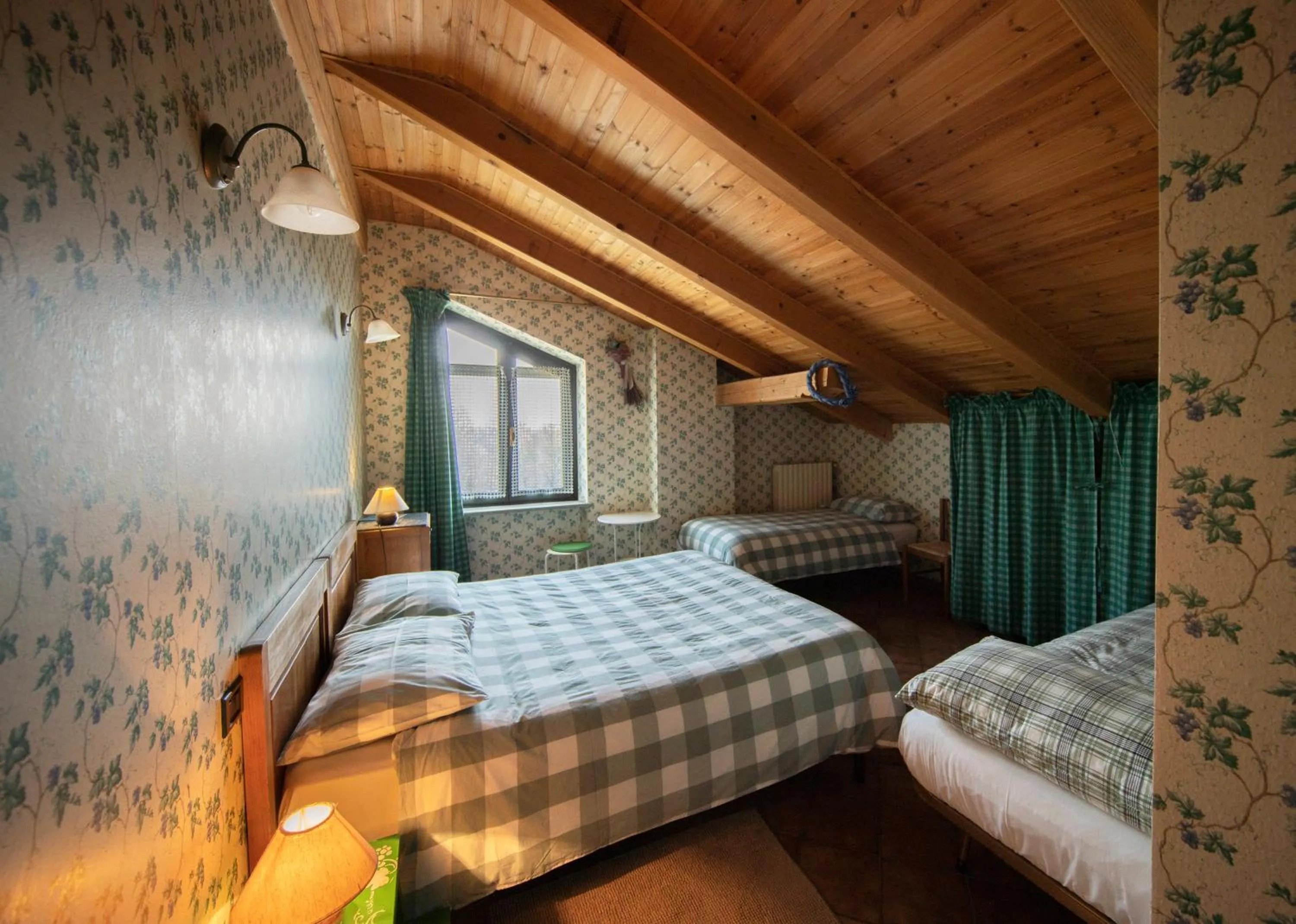 Bed in Cascina Papa Mora