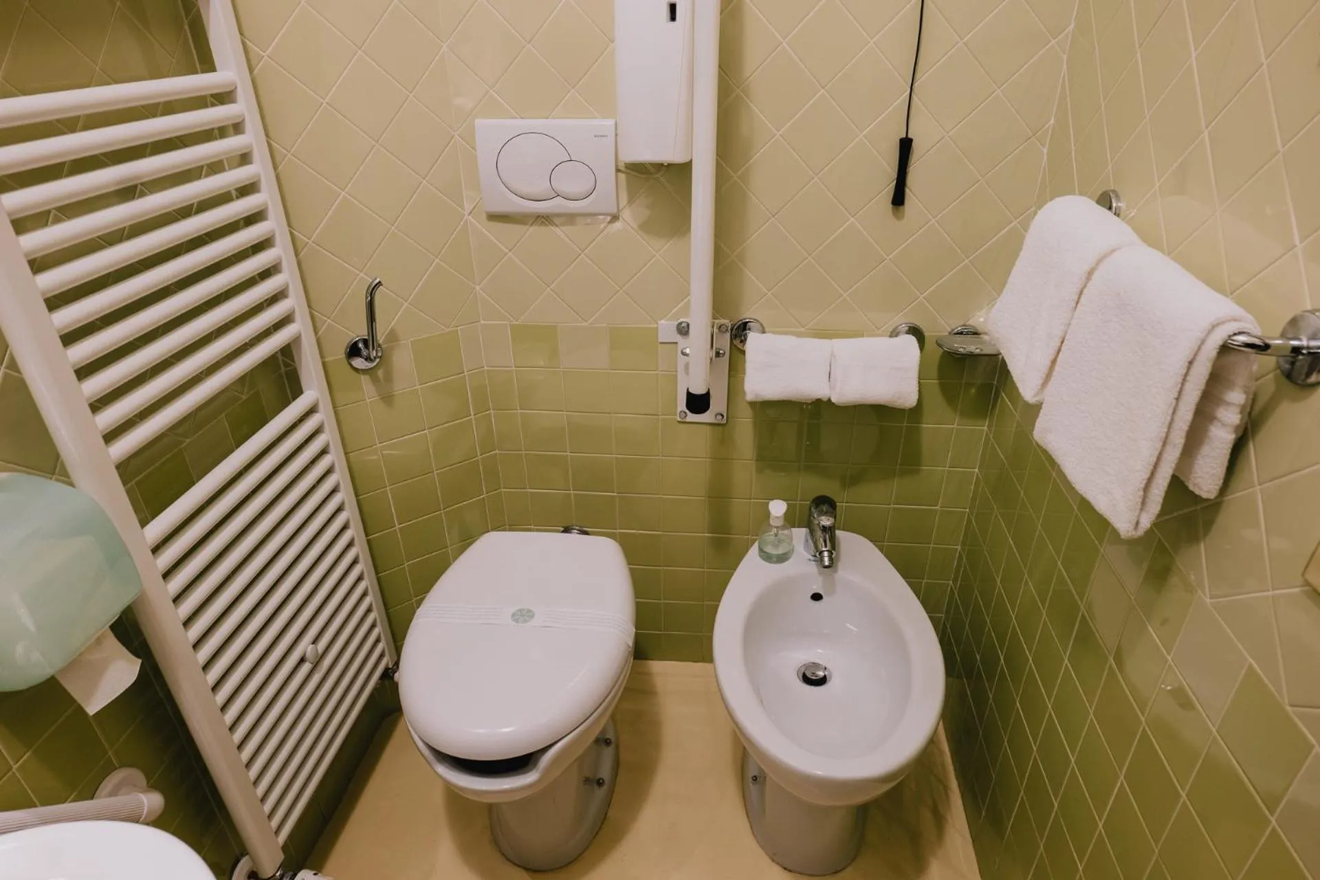 Toilet in Hotel Nilde