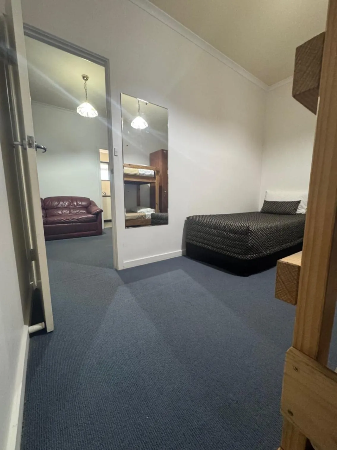 Bed in The Sands Motel Adelaide