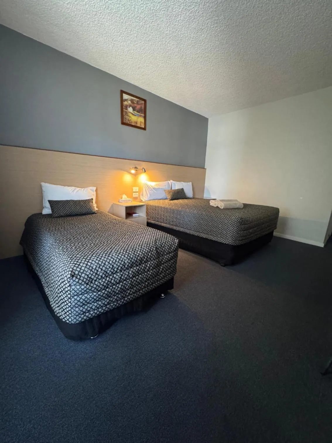 Bed in The Sands Motel Adelaide