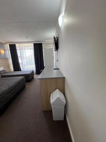 Bed in The Sands Motel Adelaide