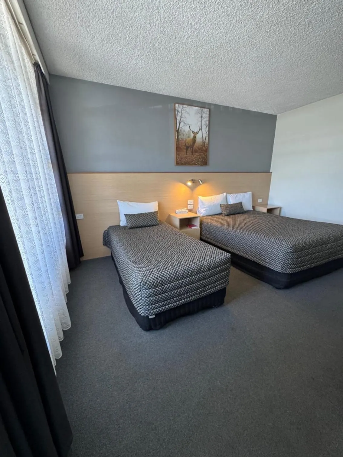 Bed in The Sands Motel Adelaide