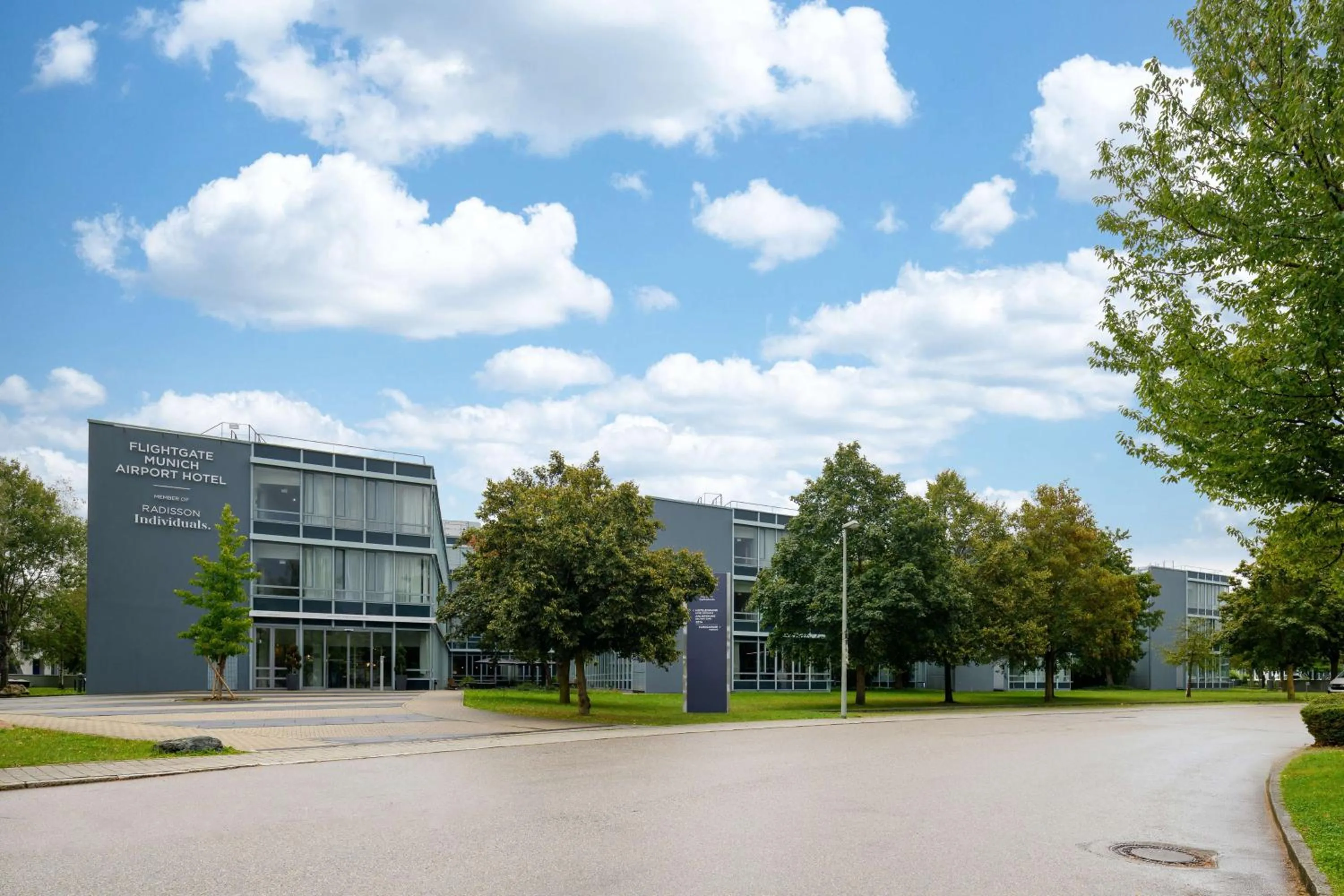 Property building in Flightgate Munich Airport Hotel, a member of Radisson Individuals