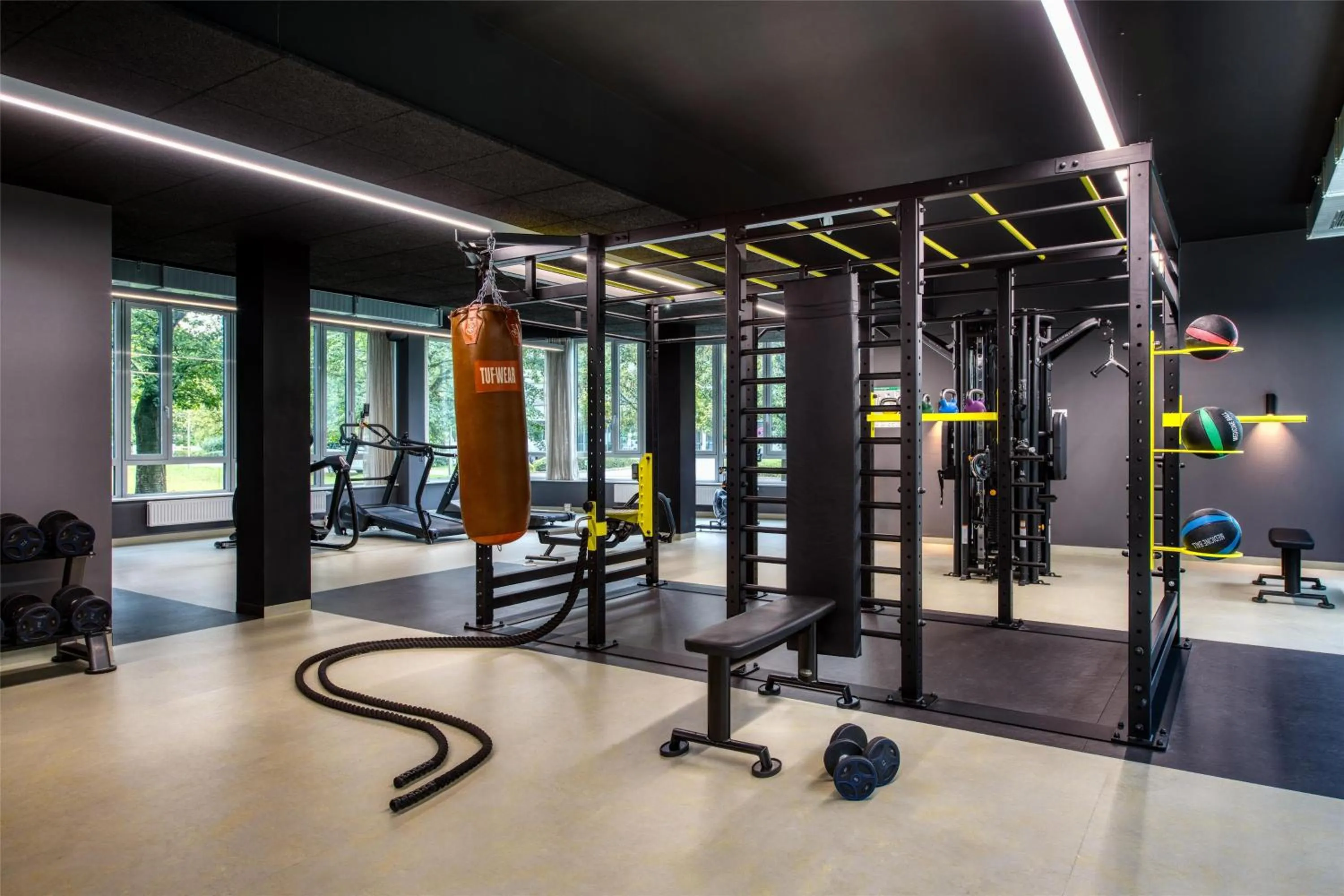 Fitness centre/facilities in Flightgate Munich Airport Hotel, a member of Radisson Individuals
