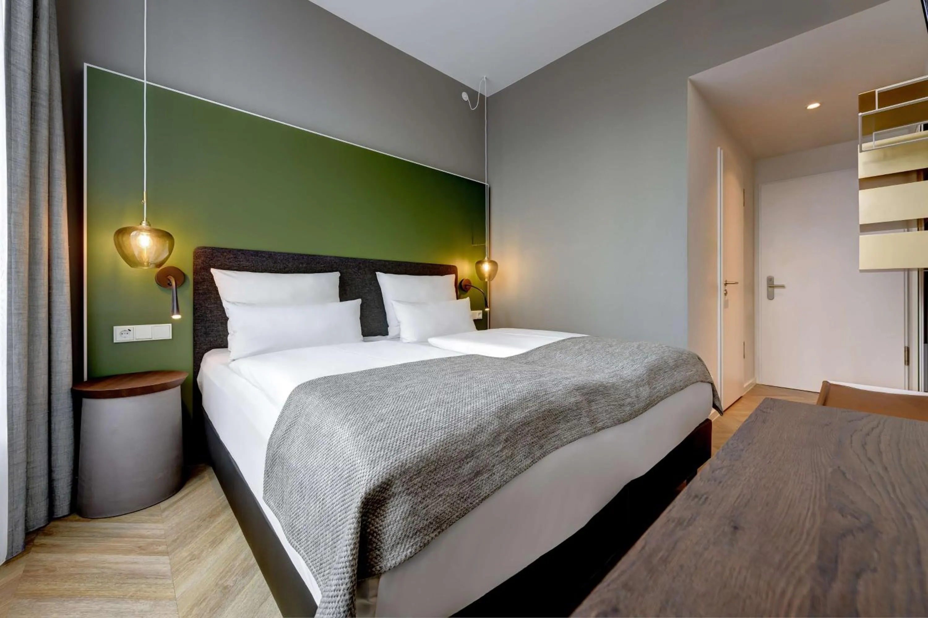 Bedroom, Bed in Flightgate Munich Airport Hotel, a member of Radisson Individuals