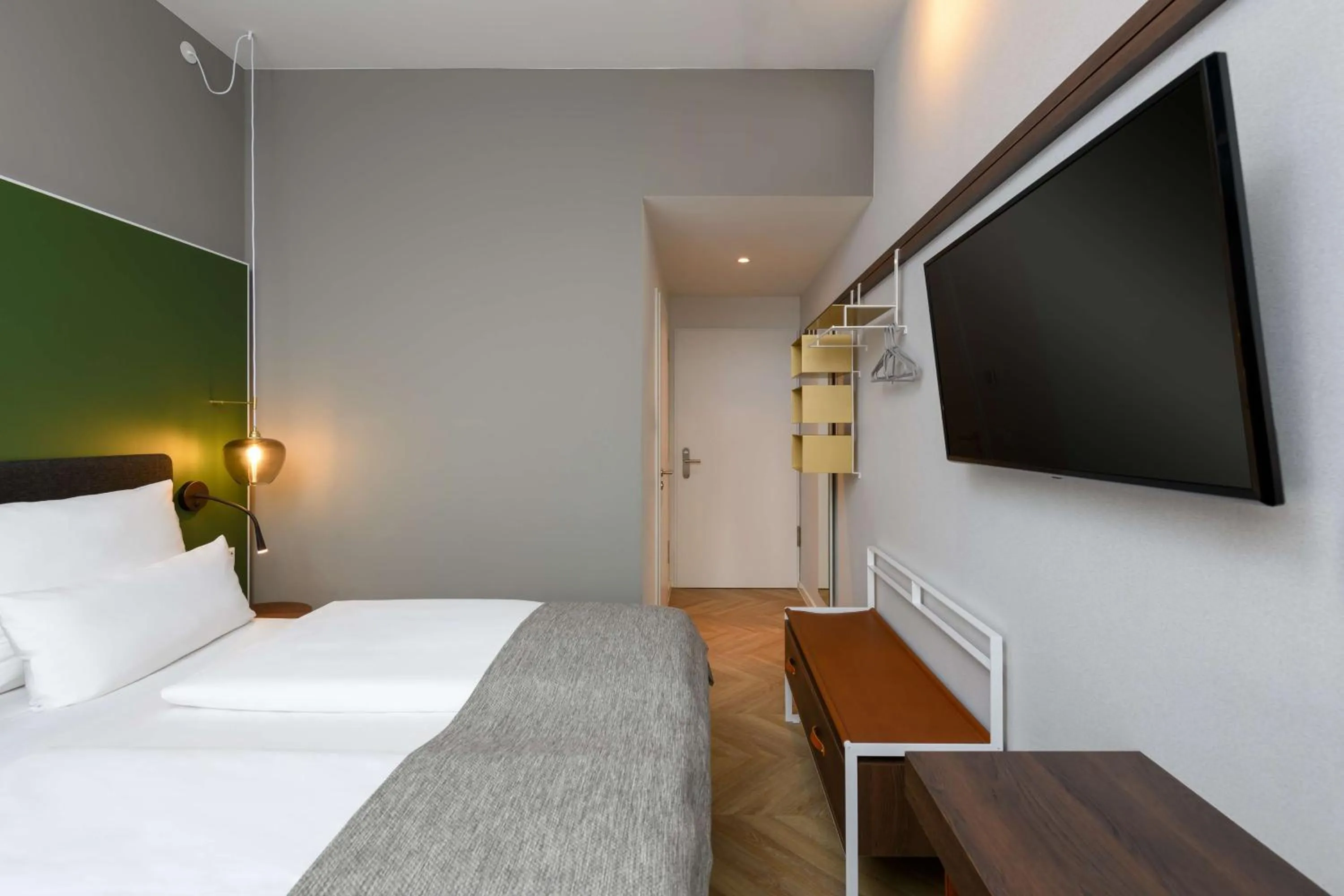 Bedroom, Bed in Flightgate Munich Airport Hotel, a member of Radisson Individuals