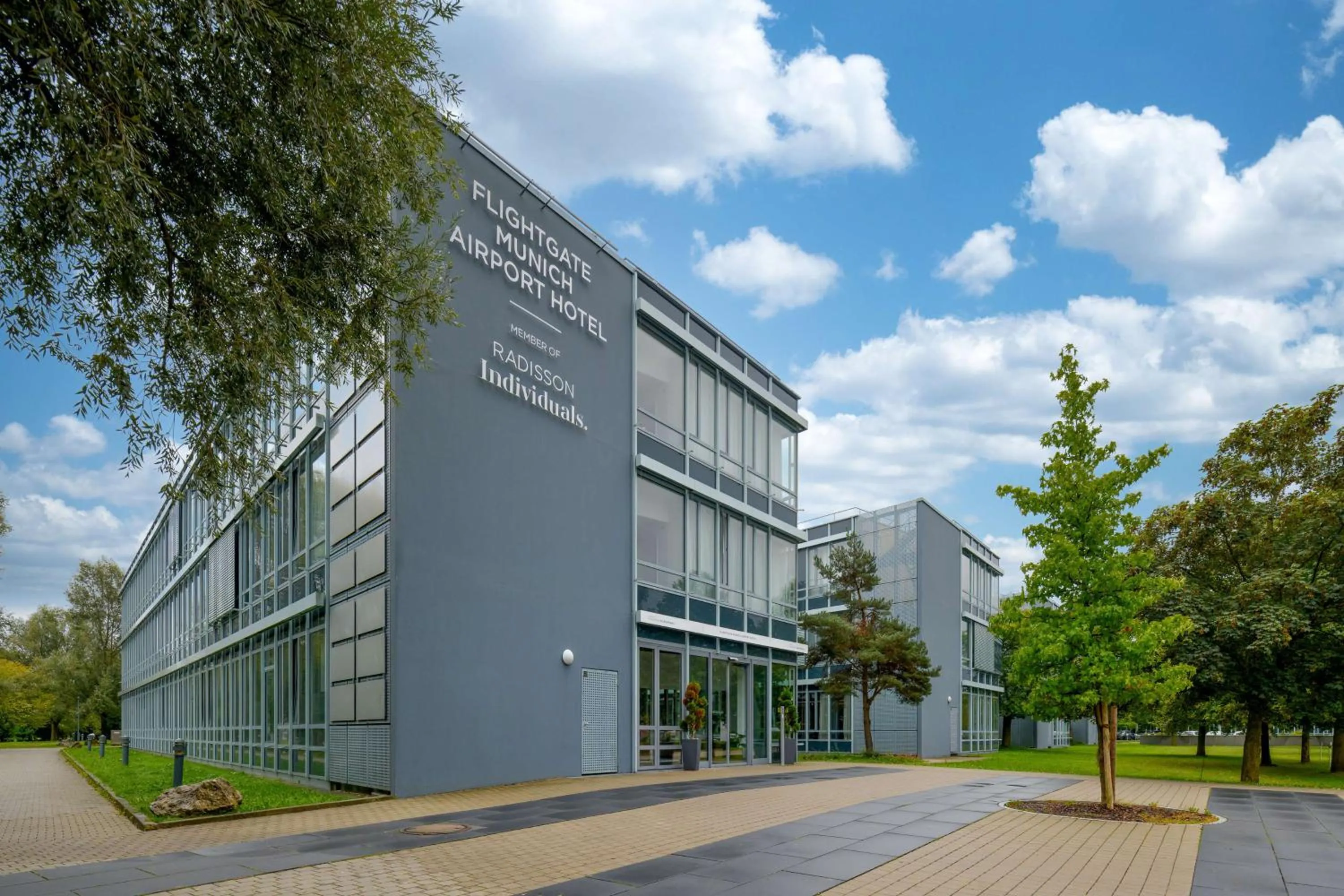 Property building in Flightgate Munich Airport Hotel, a member of Radisson Individuals