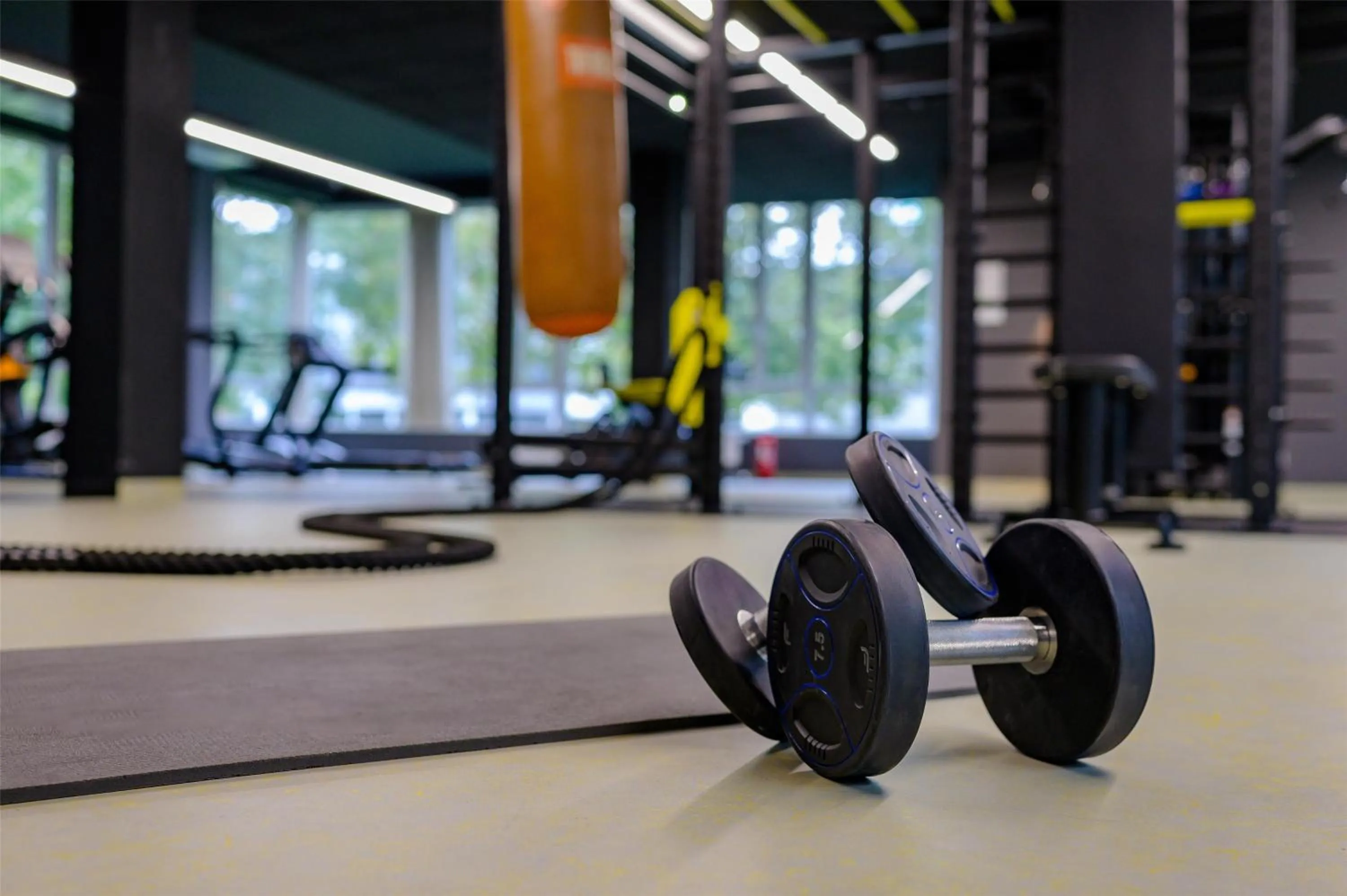 Fitness centre/facilities in Flightgate Munich Airport Hotel, a member of Radisson Individuals