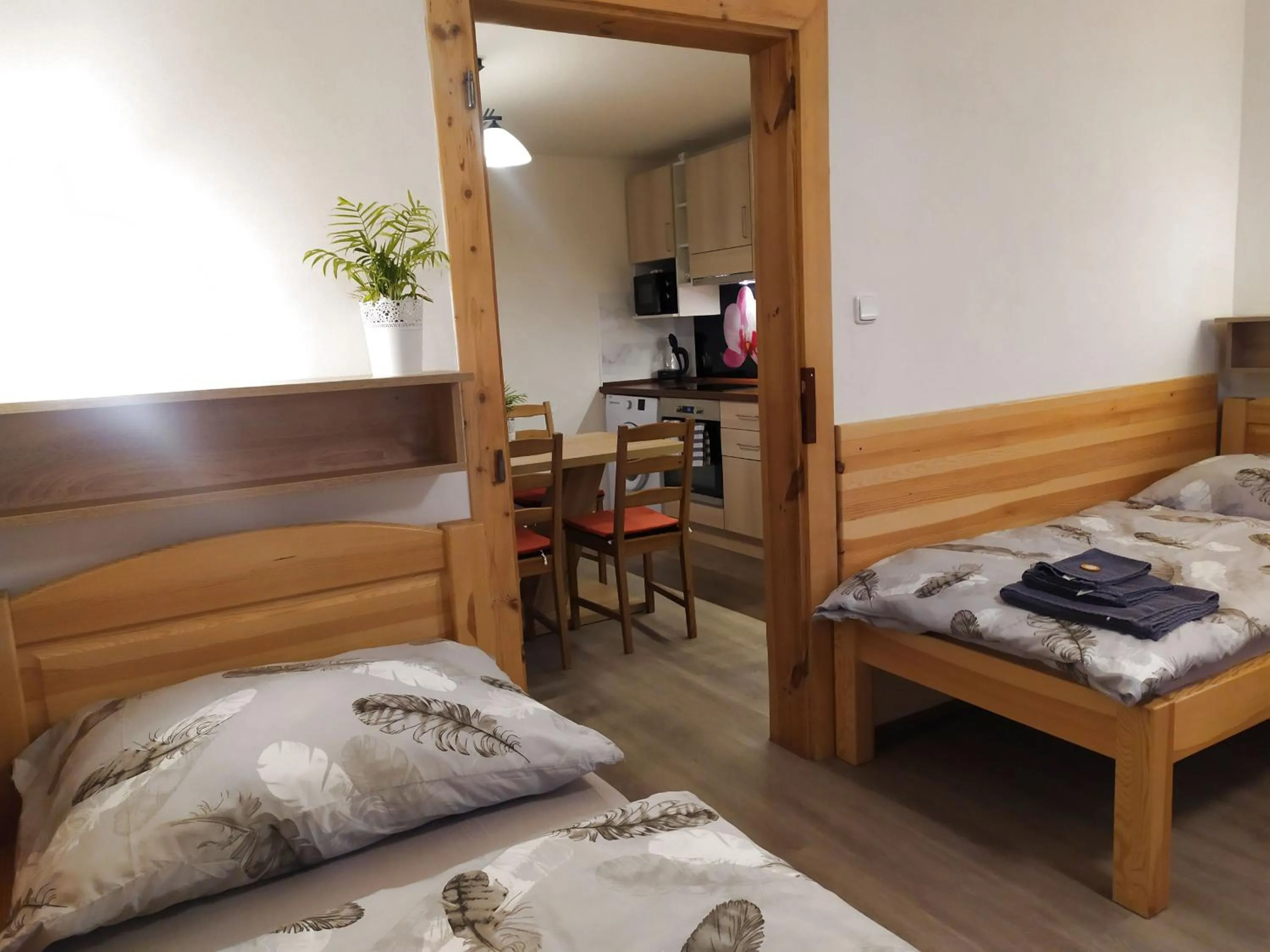 Bed in Apartmany De-Lu