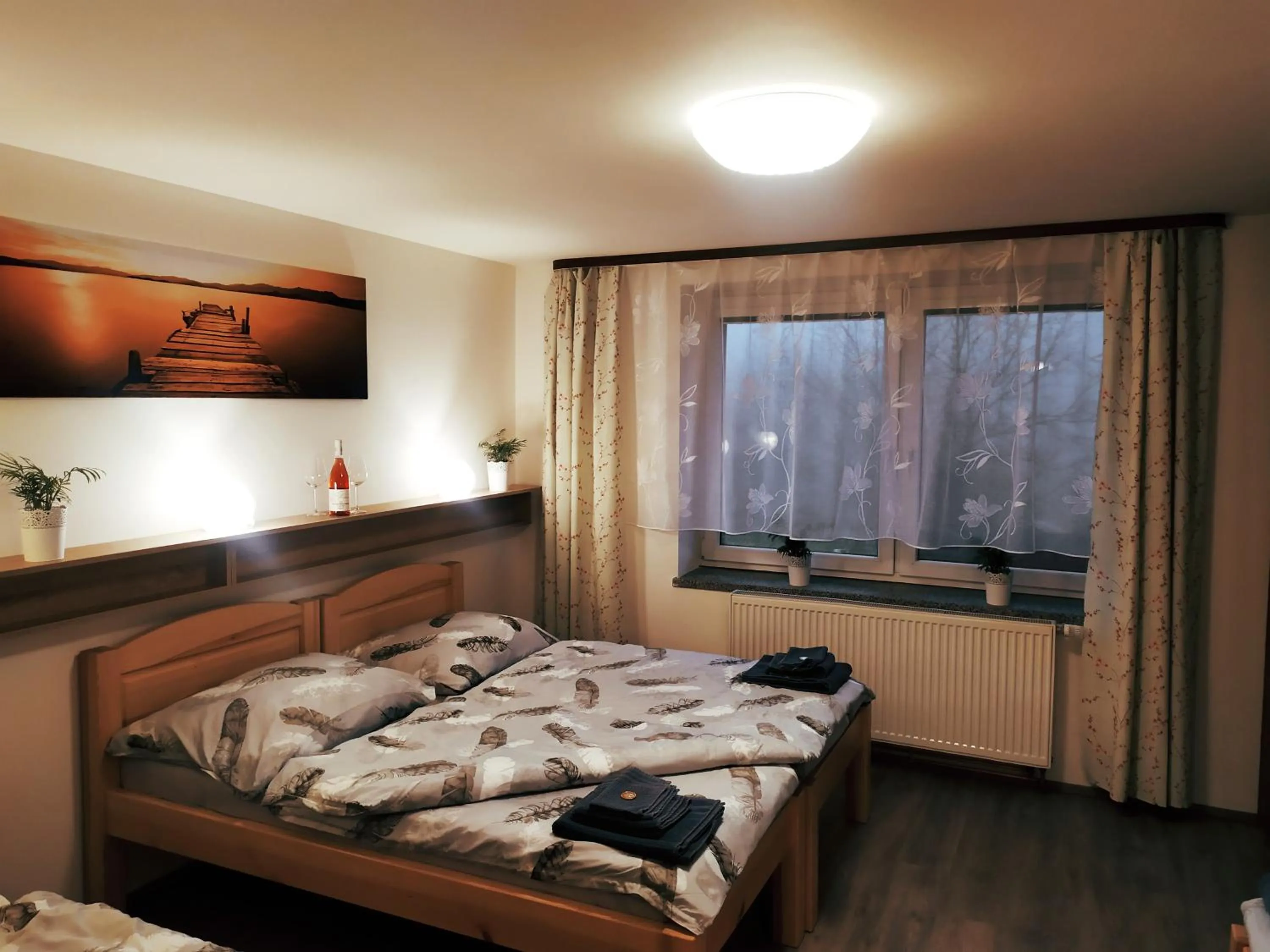 Bed in Apartmany De-Lu