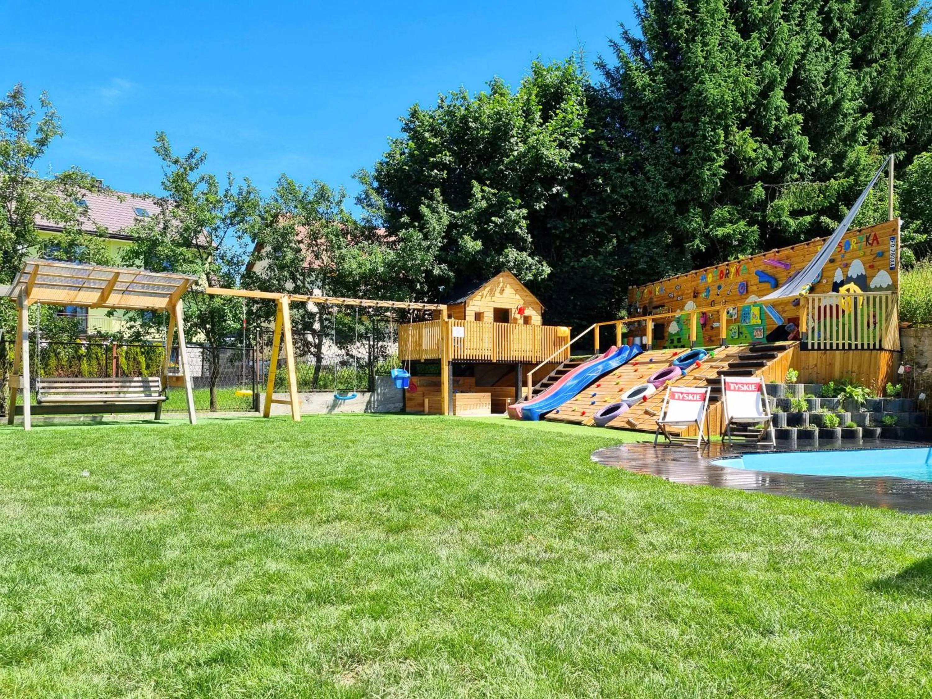 Children play ground in Willa ŻeglarSki