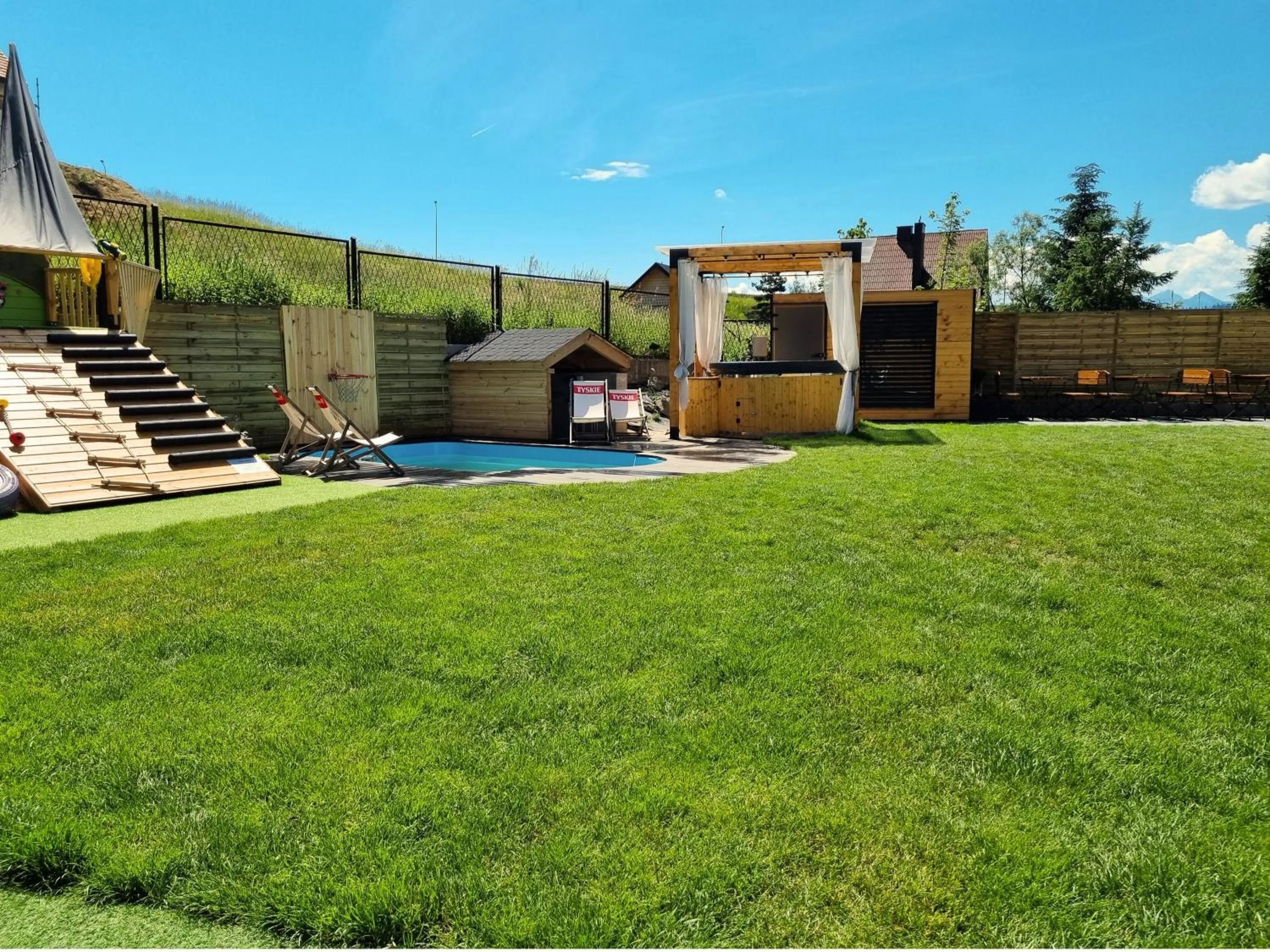 Children play ground in Willa ŻeglarSki
