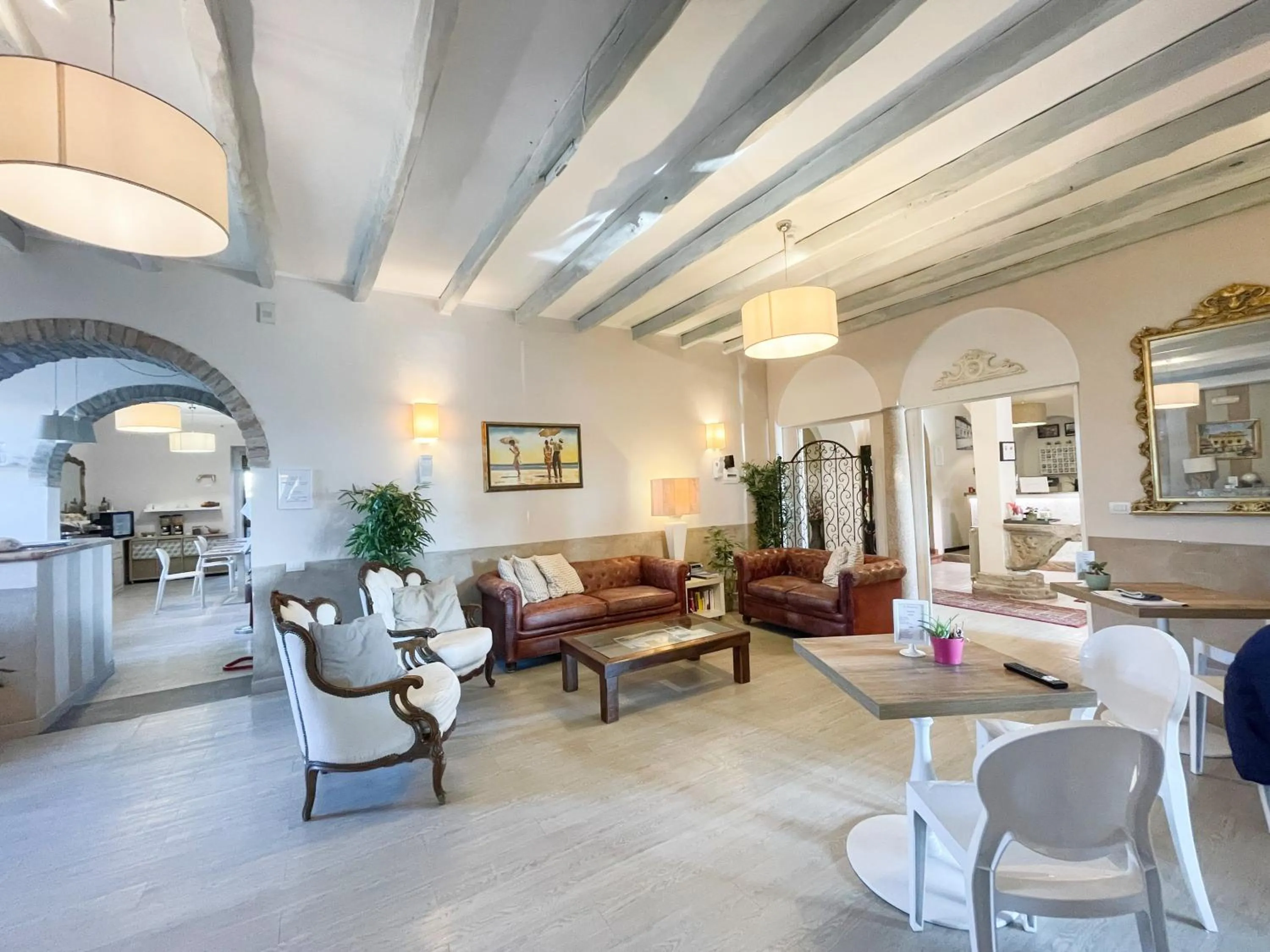 Living room in La Bergamina Hotel & Restaurant