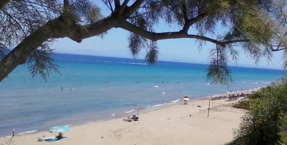 Beach in Stamiris Beach Hotel