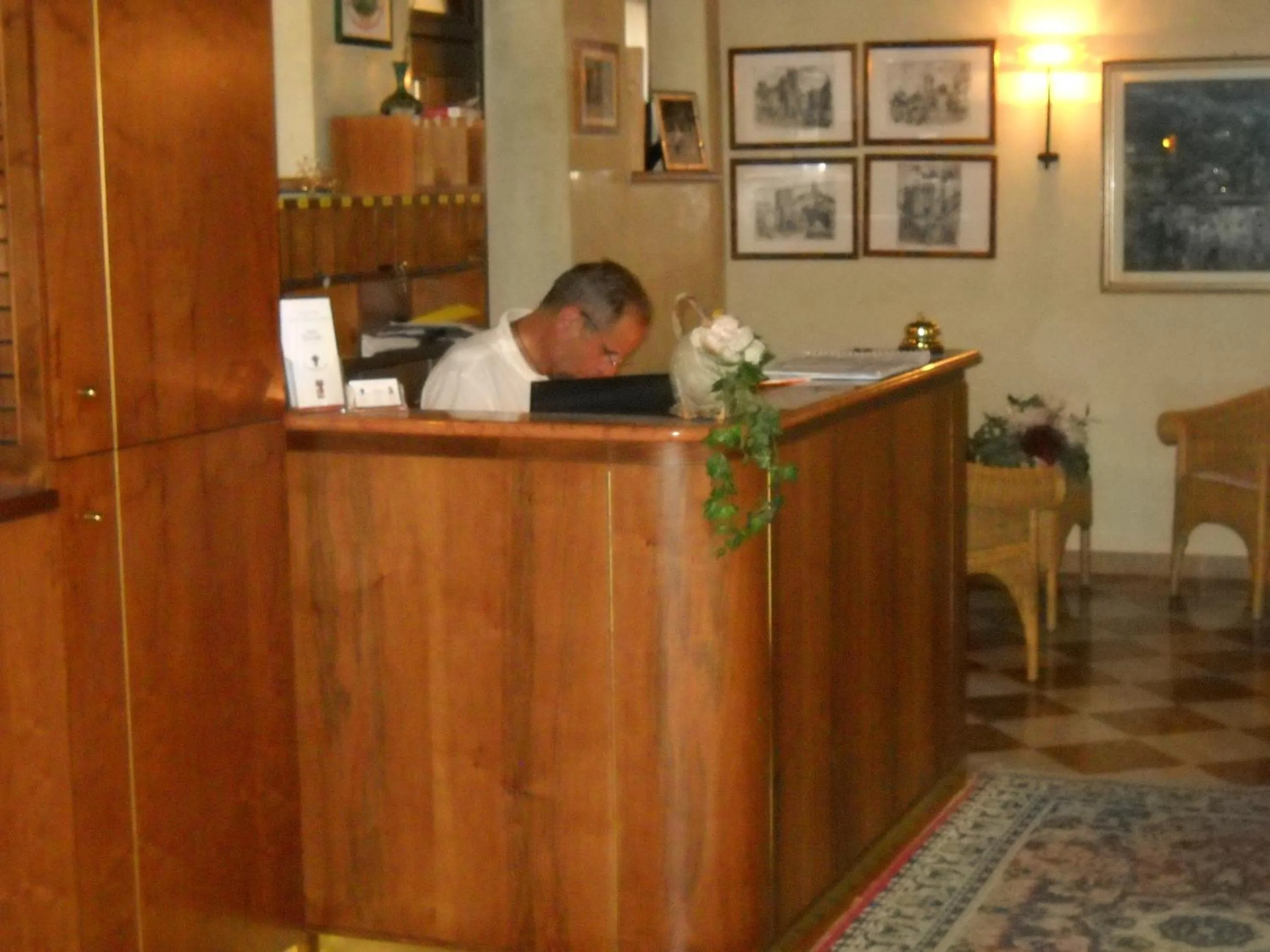 Lobby or reception in Hotel Faccioli