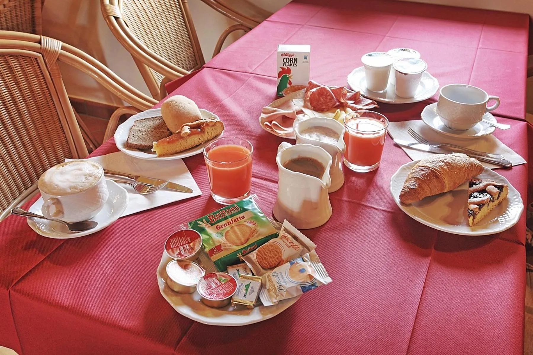 Breakfast in Hotel Faccioli