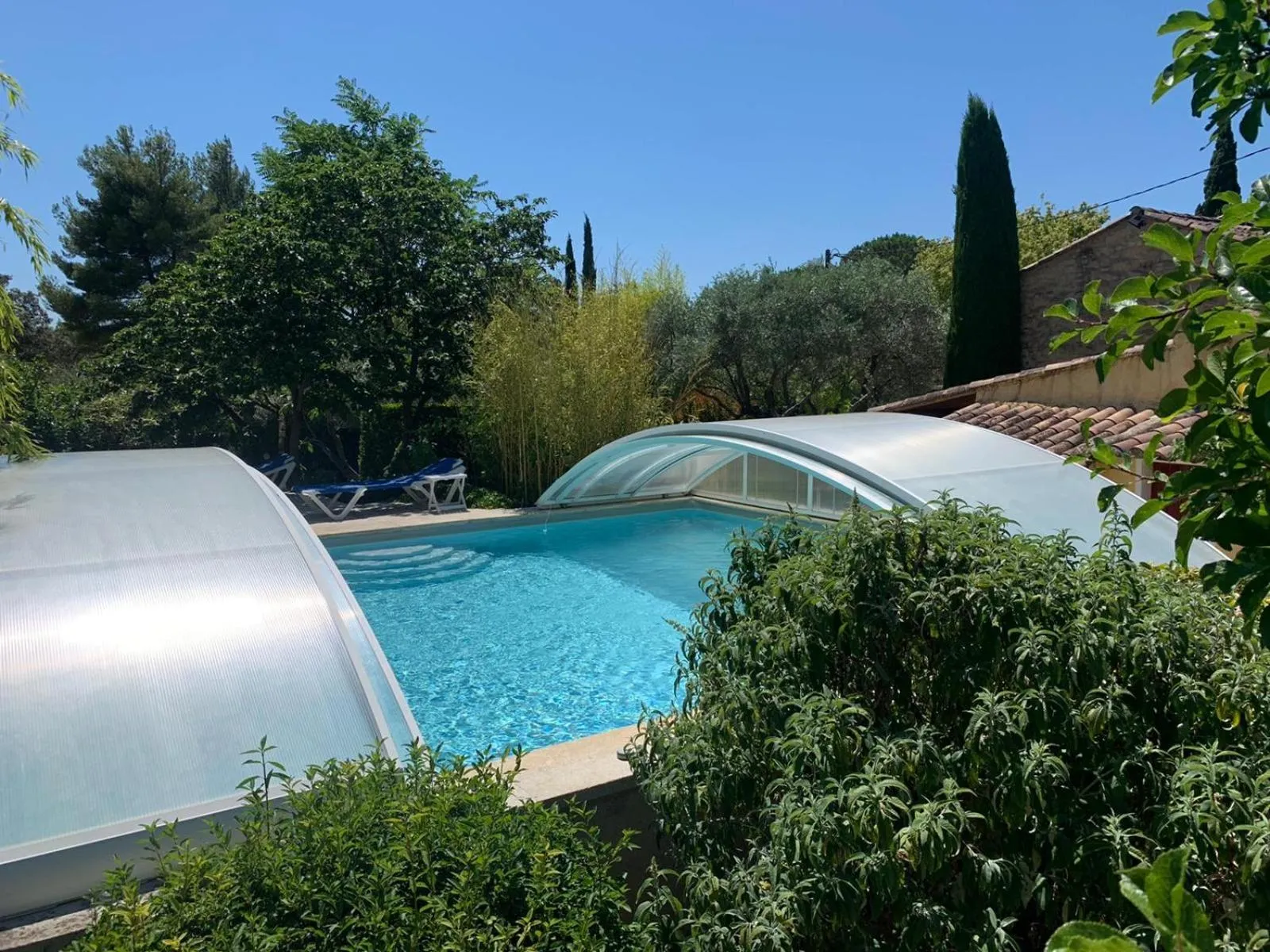 Swimming pool in Bastide Sainte Agnès