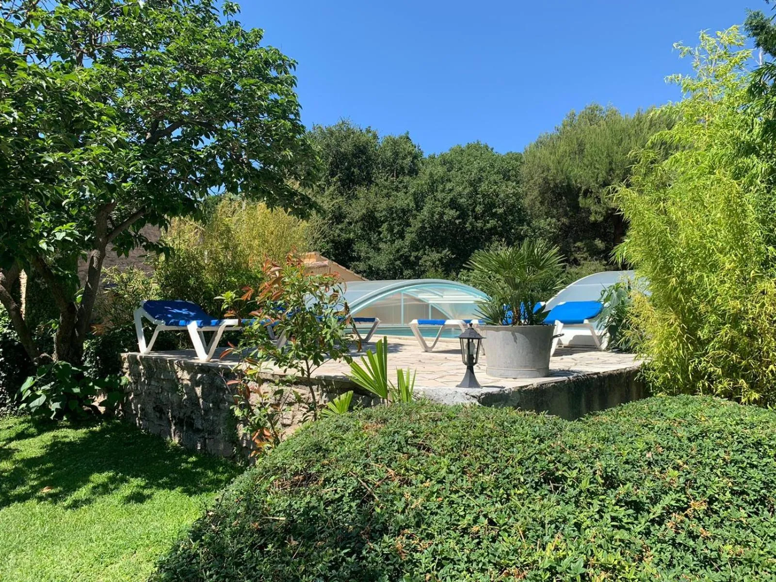 Swimming pool in Bastide Sainte Agnès