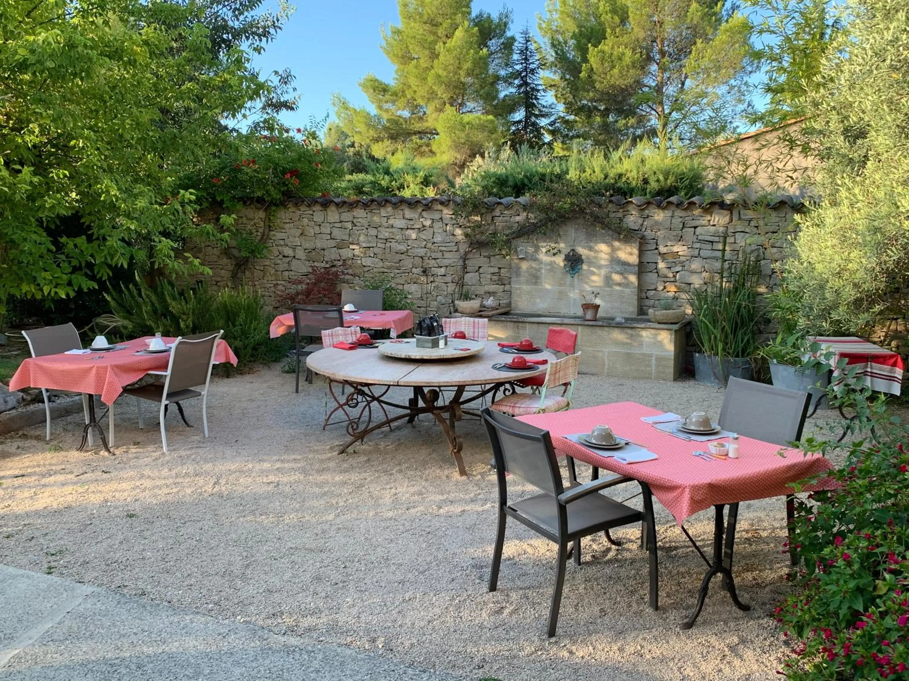 Continental breakfast in Bastide Sainte Agnès