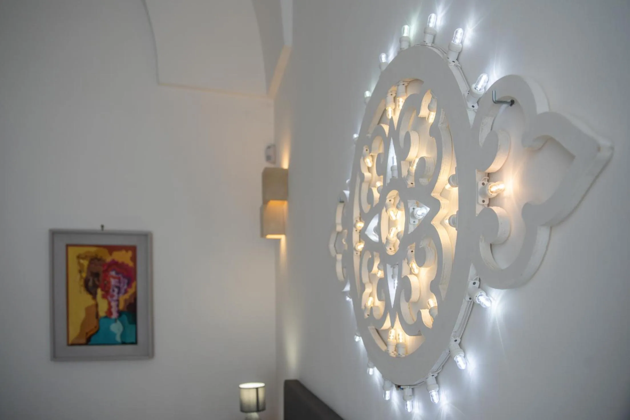 Decorative detail in B&B Don Alessandro