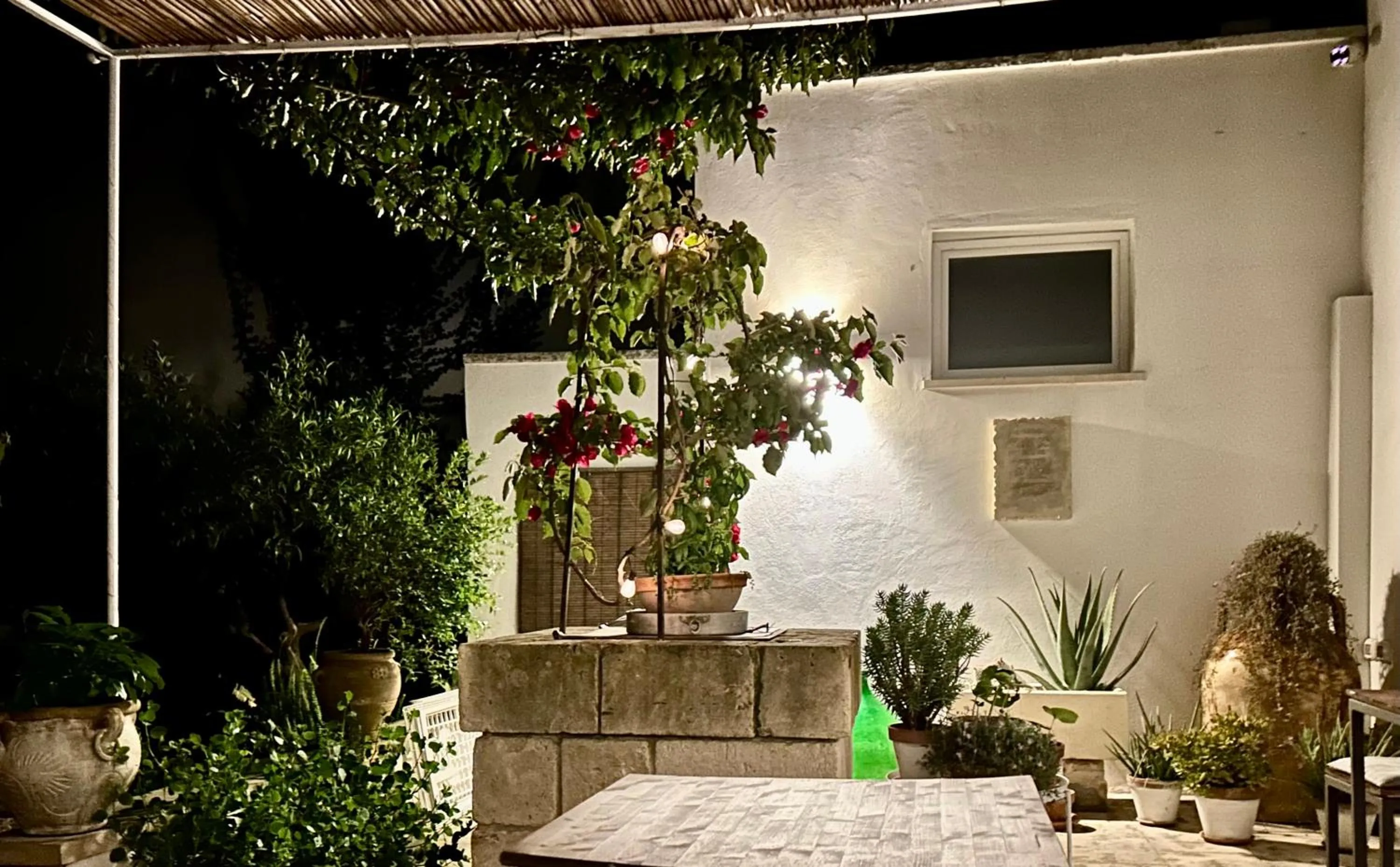 Patio in B&B Don Alessandro