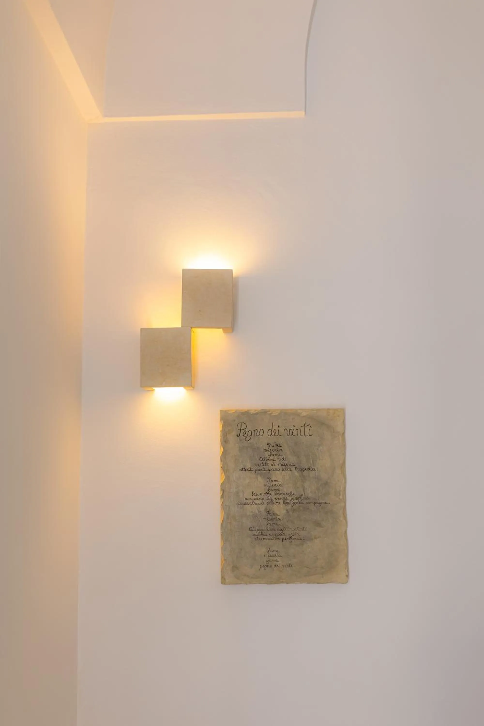 Decorative detail in B&B Don Alessandro