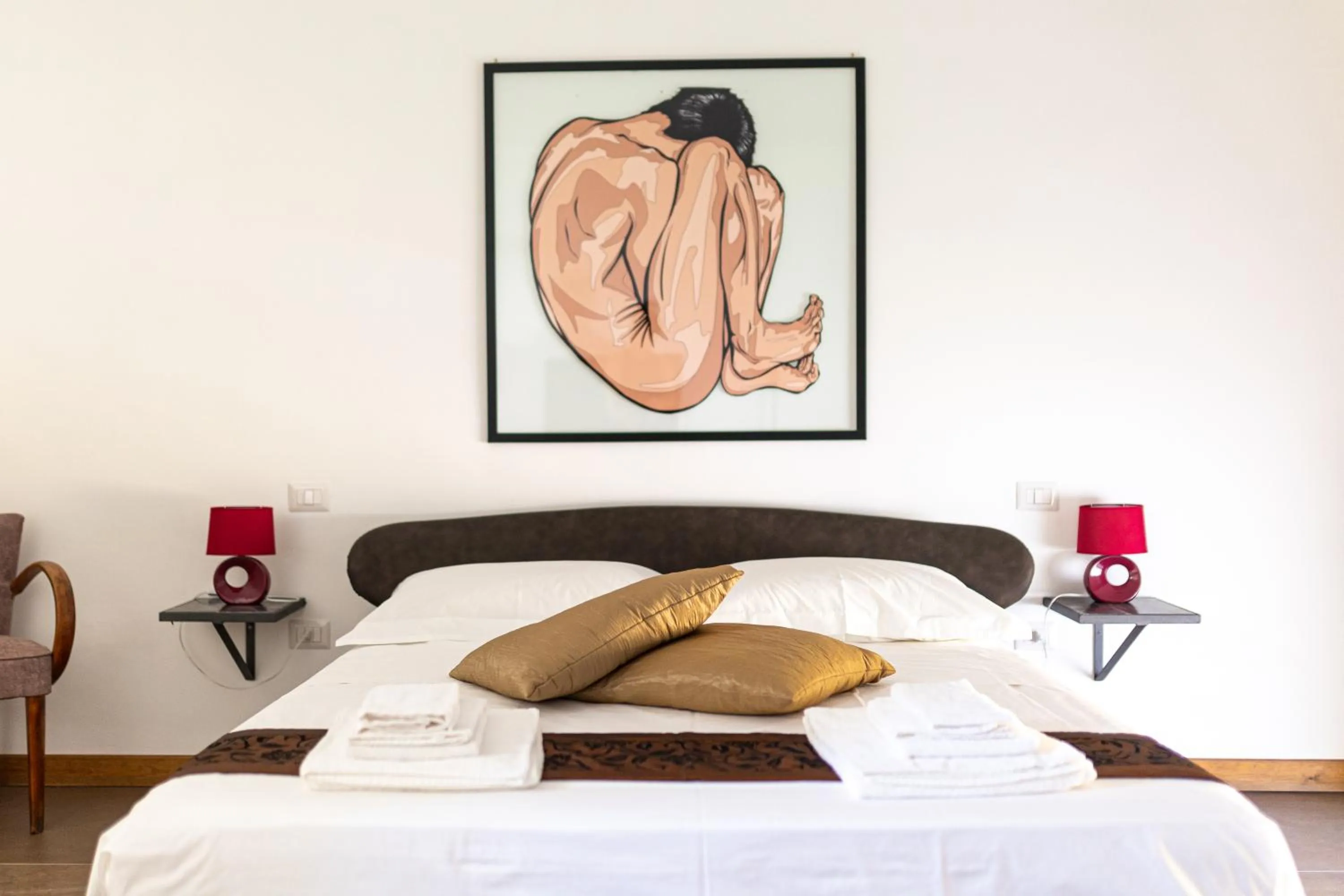 Bed in B&B Don Alessandro