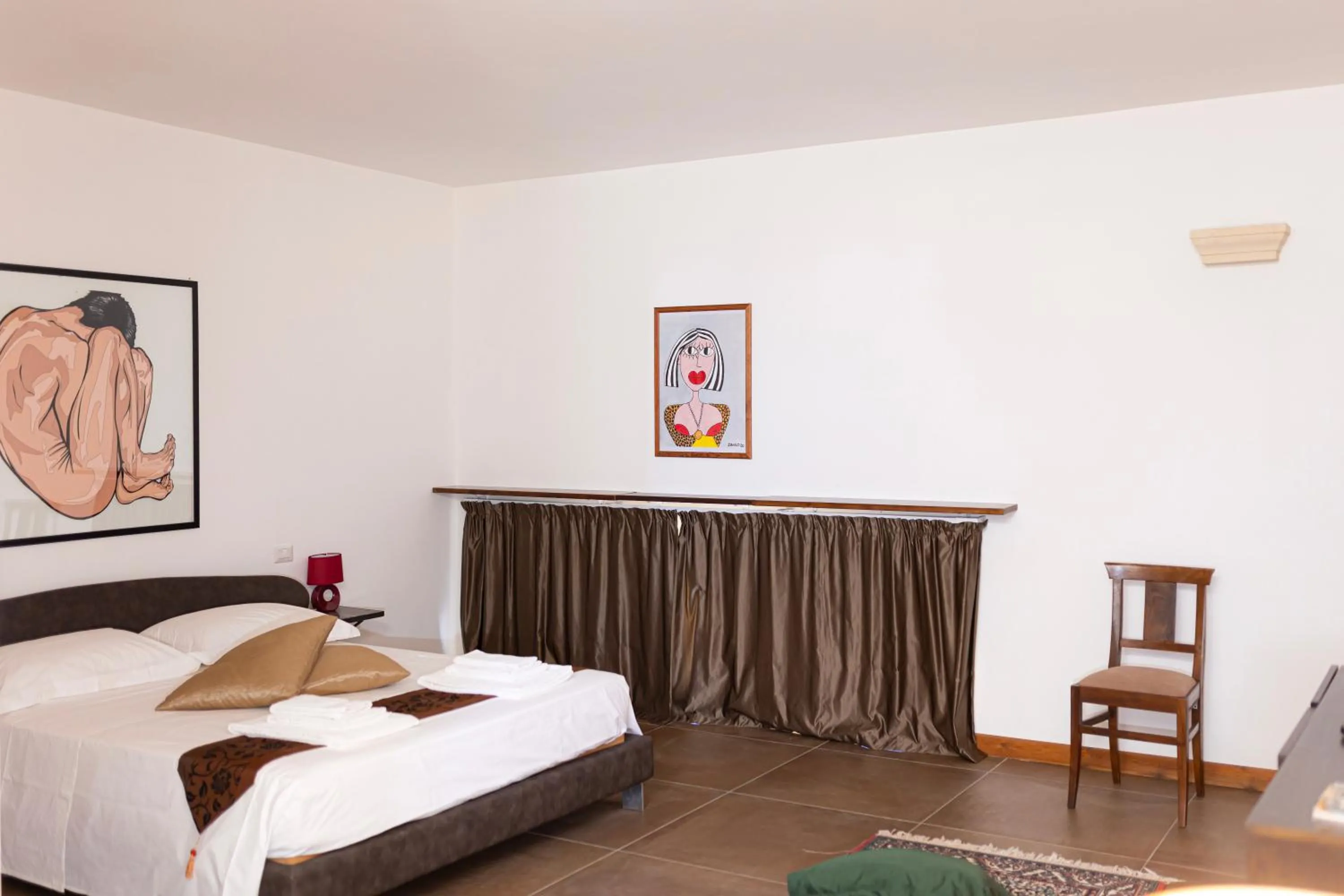 Bed in B&B Don Alessandro