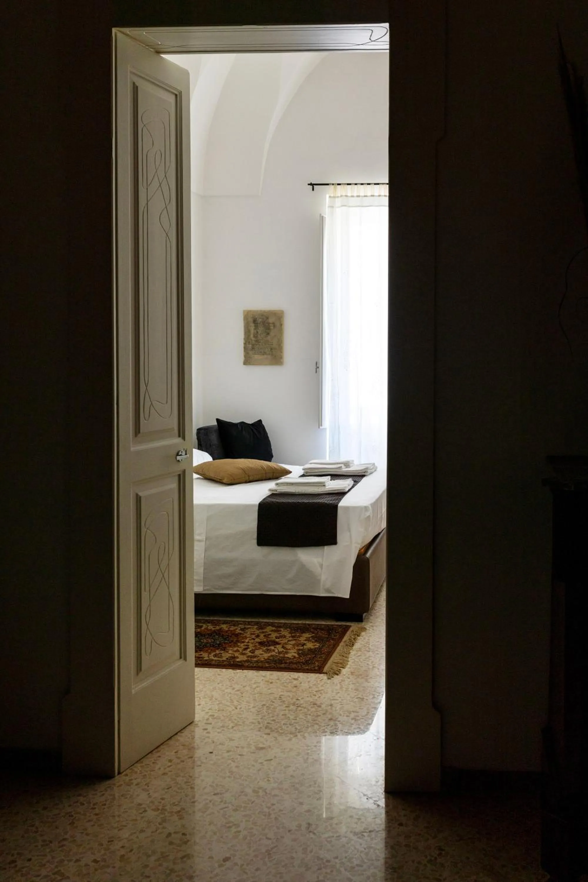 Bathroom, Bed in B&B Don Alessandro