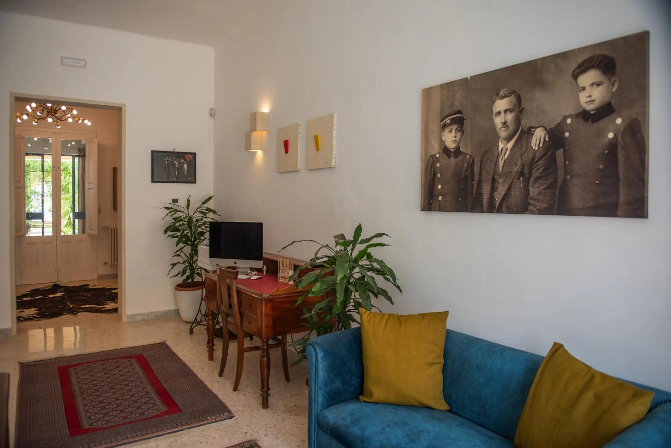 Living room in B&B Don Alessandro