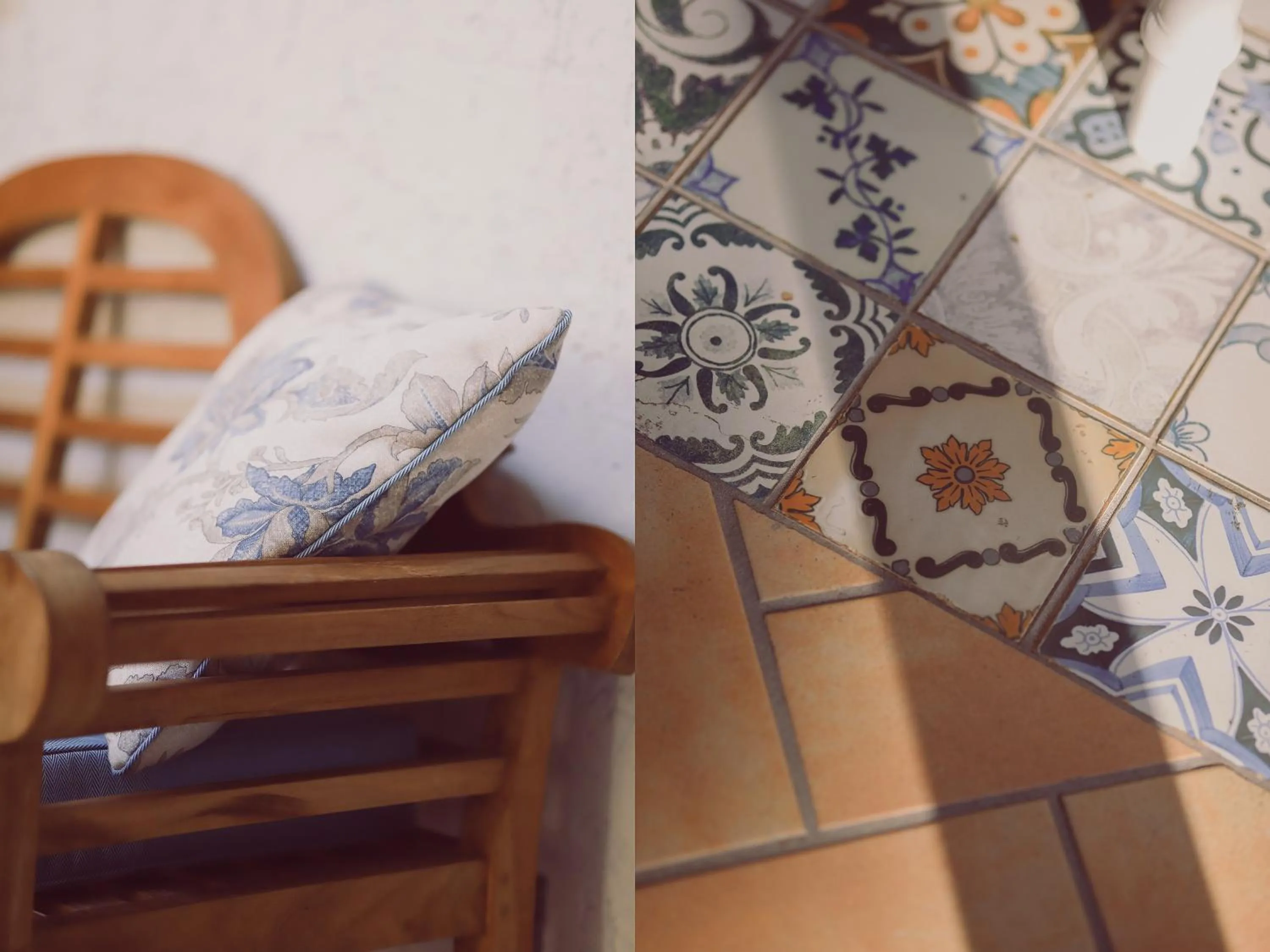 Decorative detail in Villa Piazzetta