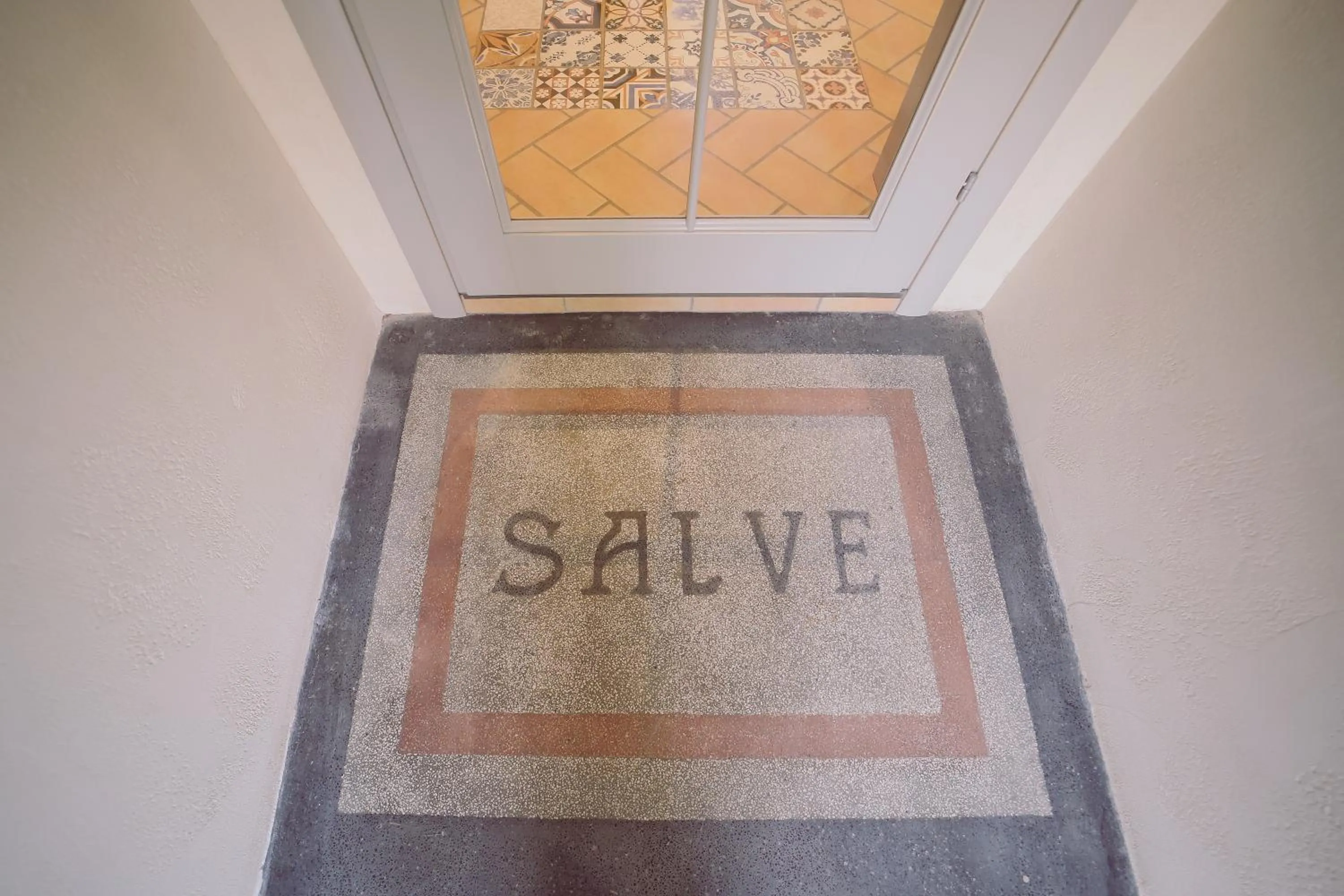 Decorative detail in Villa Piazzetta