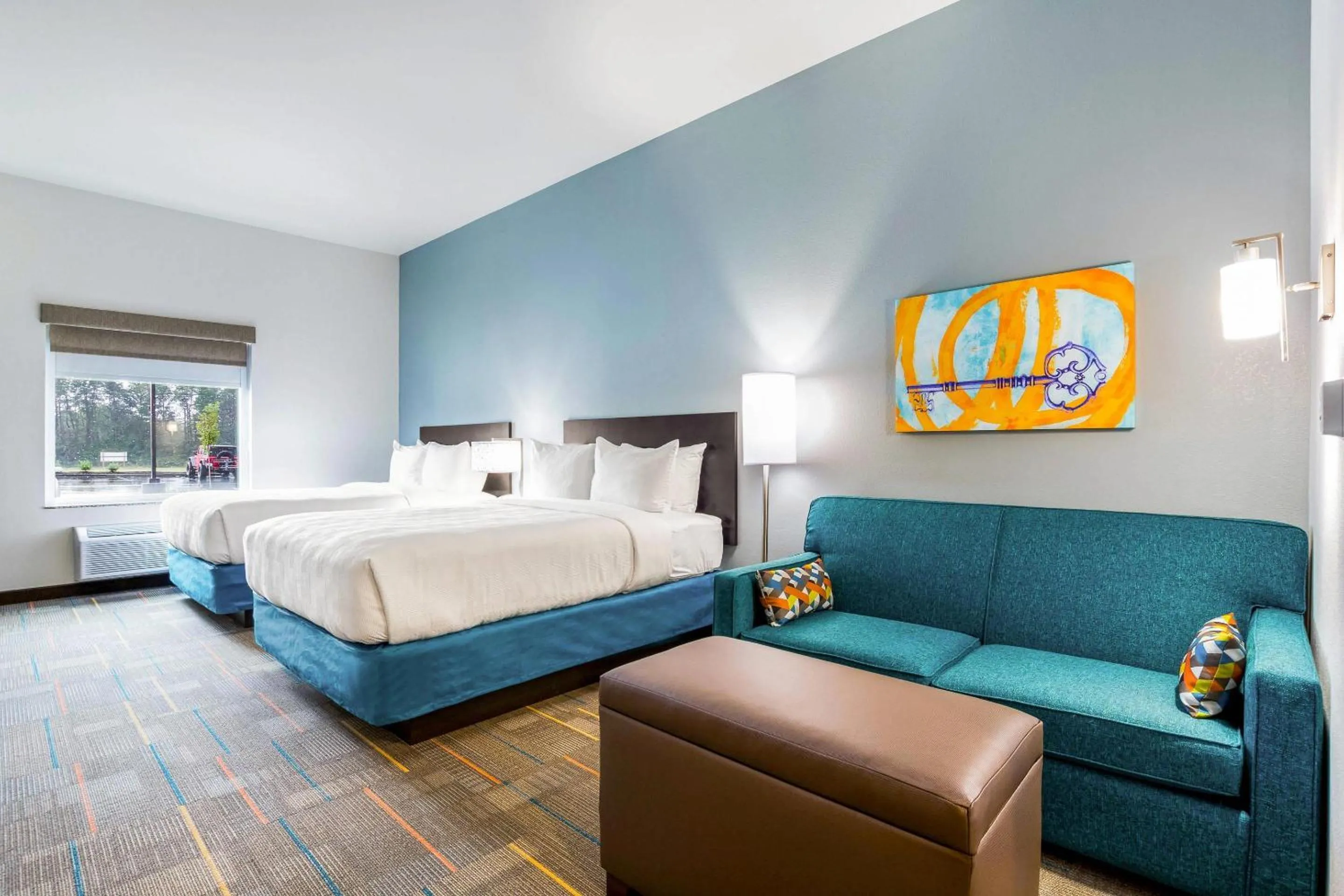 Bedroom, Bed in MainStay Suites Winfield-Teays Valley