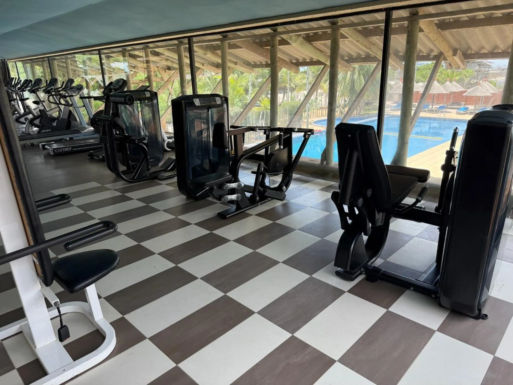 Fitness centre/facilities in Marcelo Beach Club