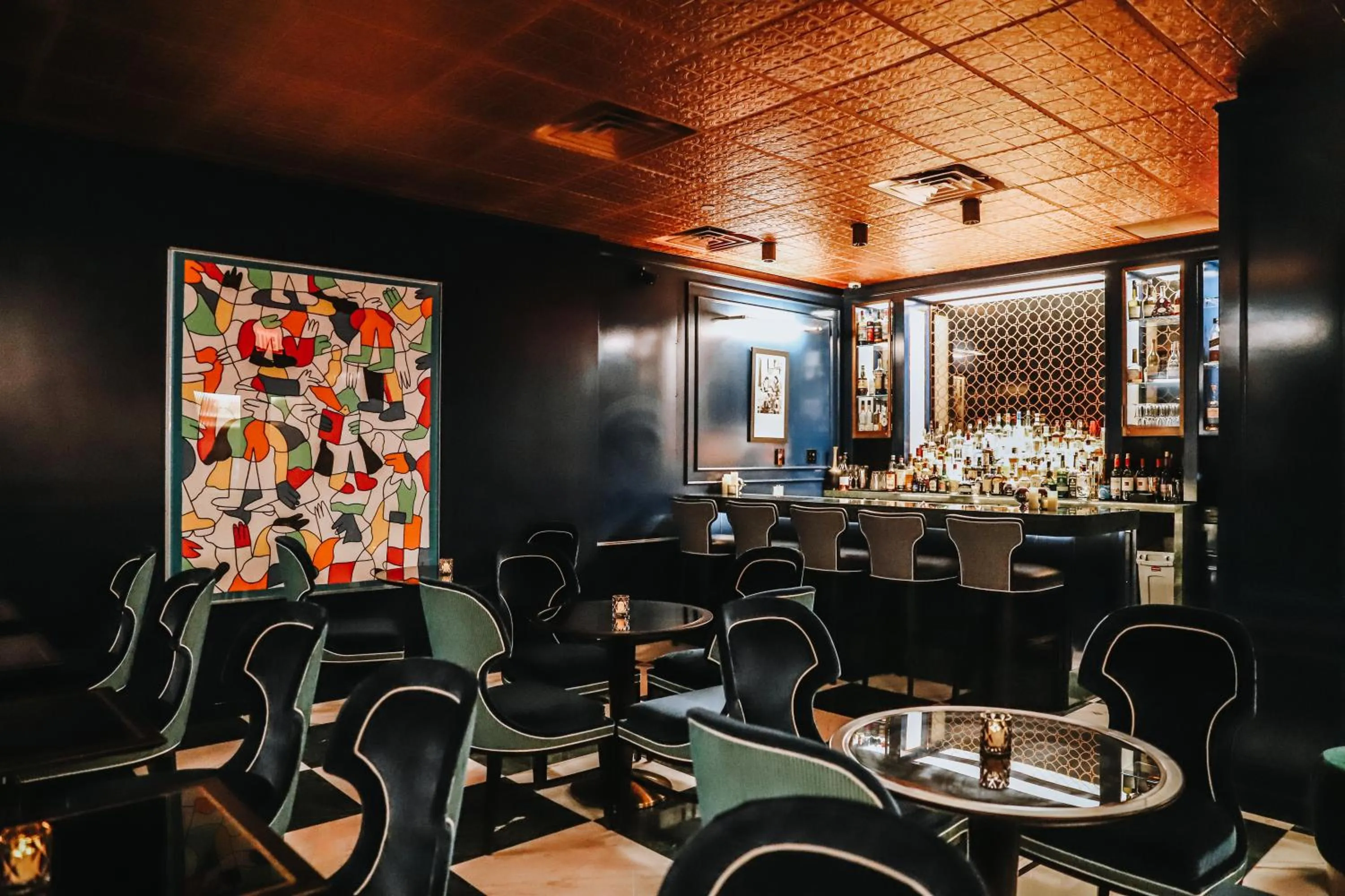 Lounge or bar in Iroquois New York Times Square