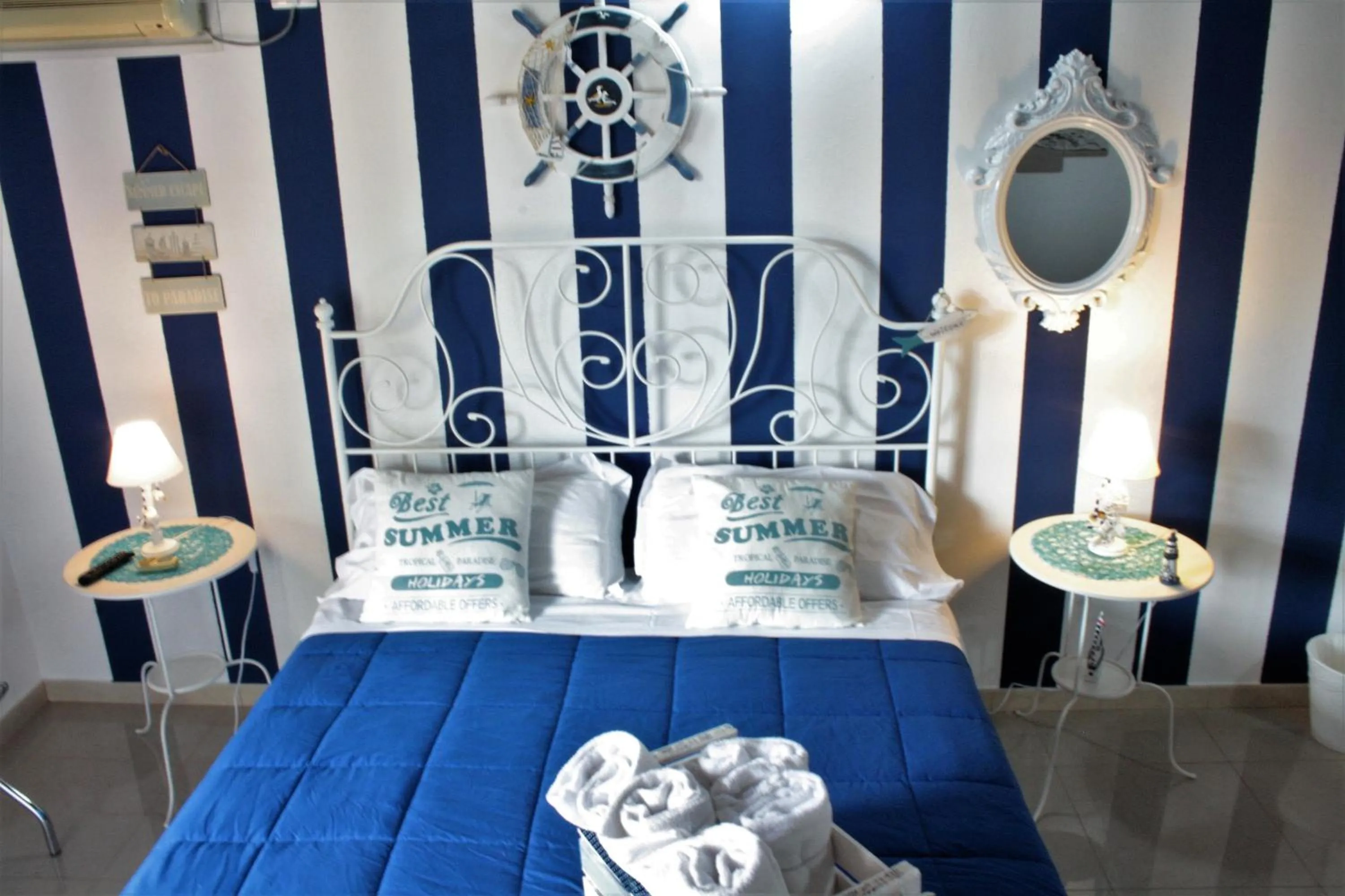 Bed in Oasi Del Gabbiano