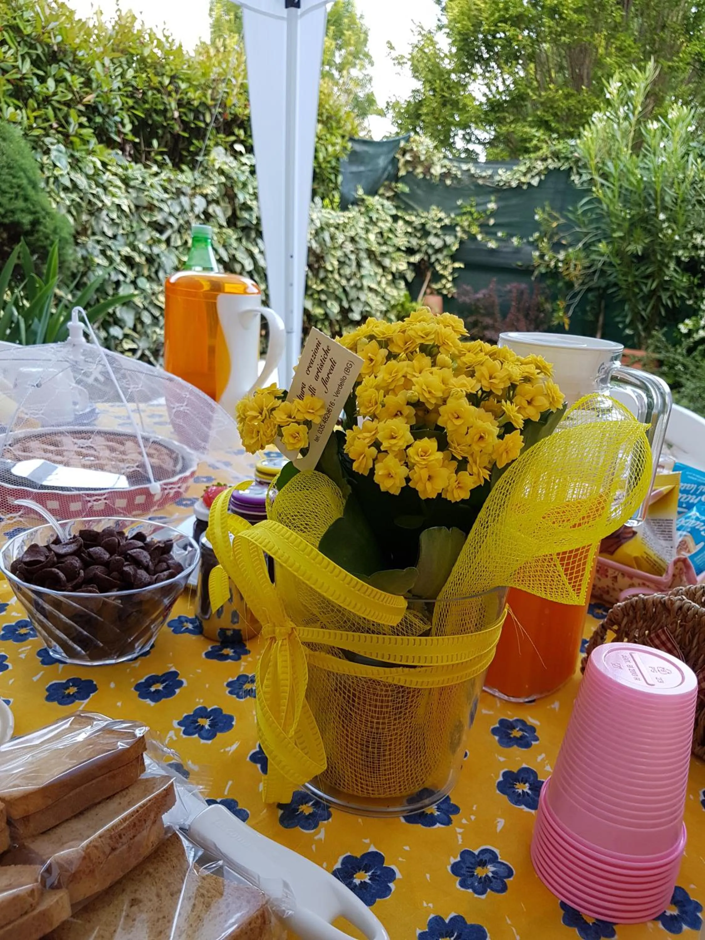 Food and drinks in B&B La Delice