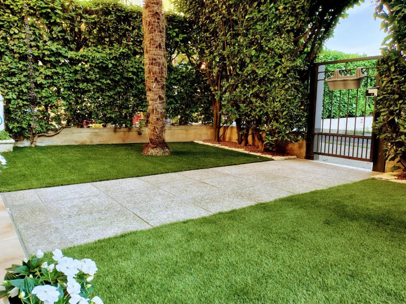 Garden in B&B La Delice