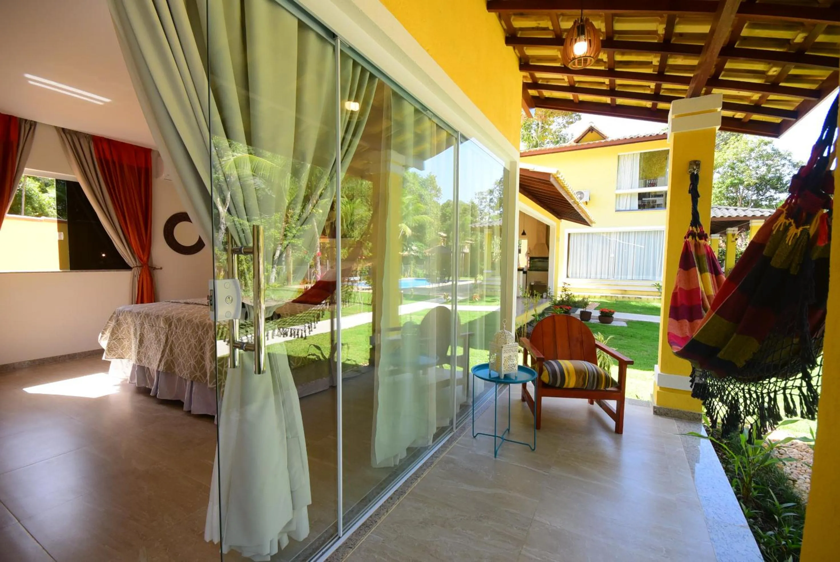 Patio in Quintas do Arraial Guest House