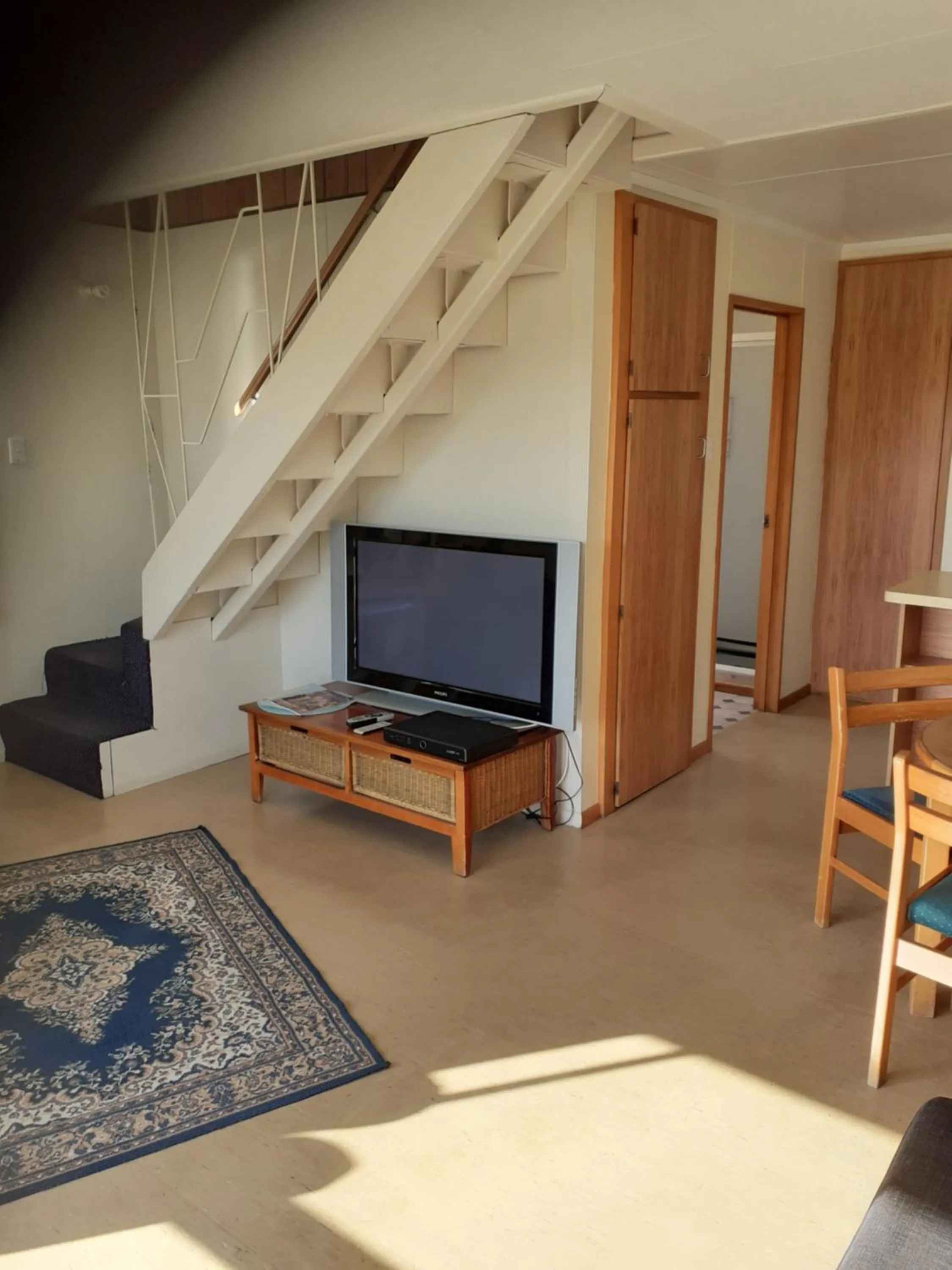 Living room in Moeraki Beach Motels
