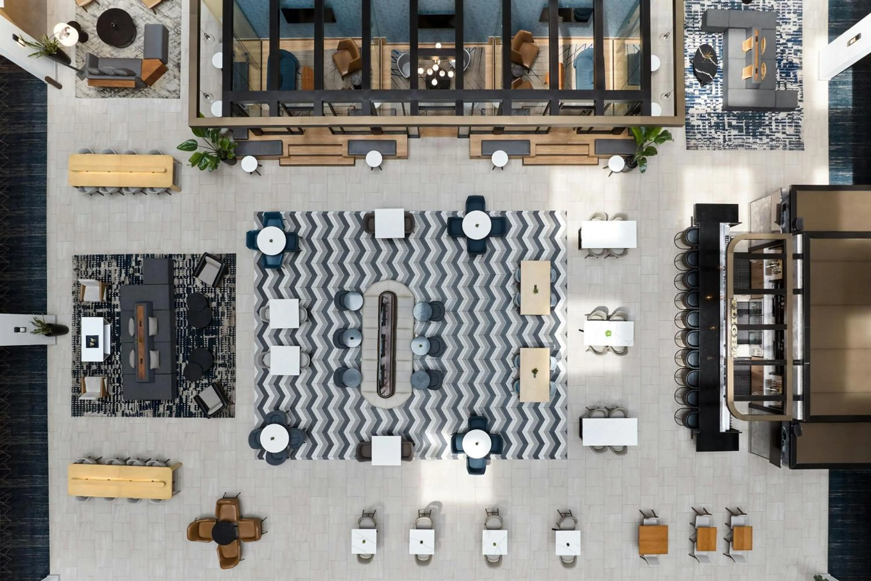 Lobby or reception in Sheraton Suites Chicago O'Hare