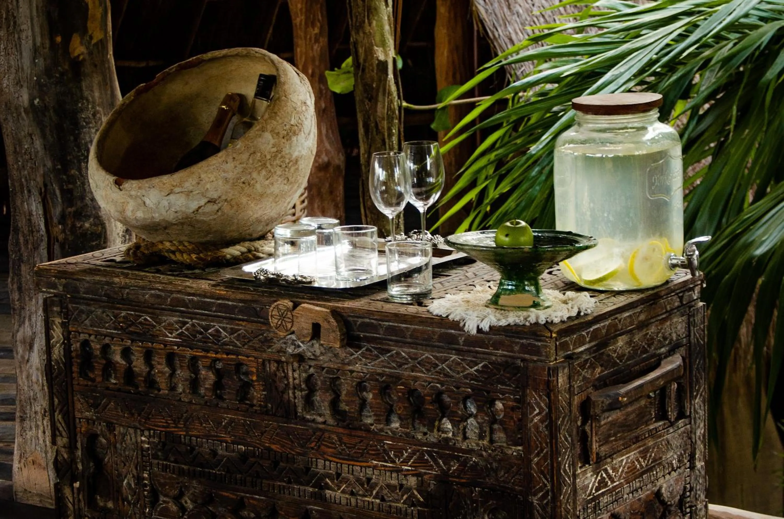 Lobby or reception in Radhoo Tulum