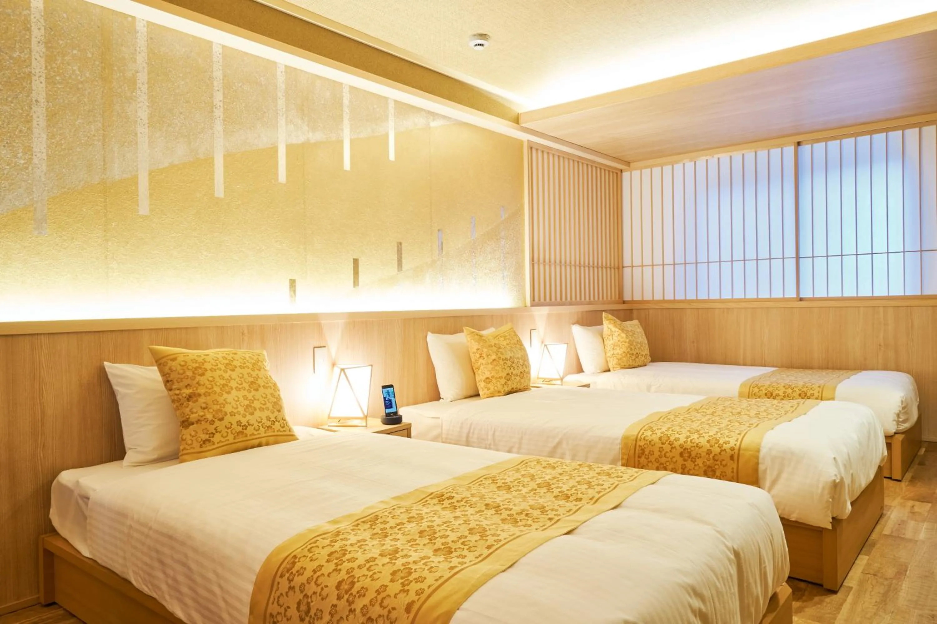 Bed in プライベートホテル 四季の彩