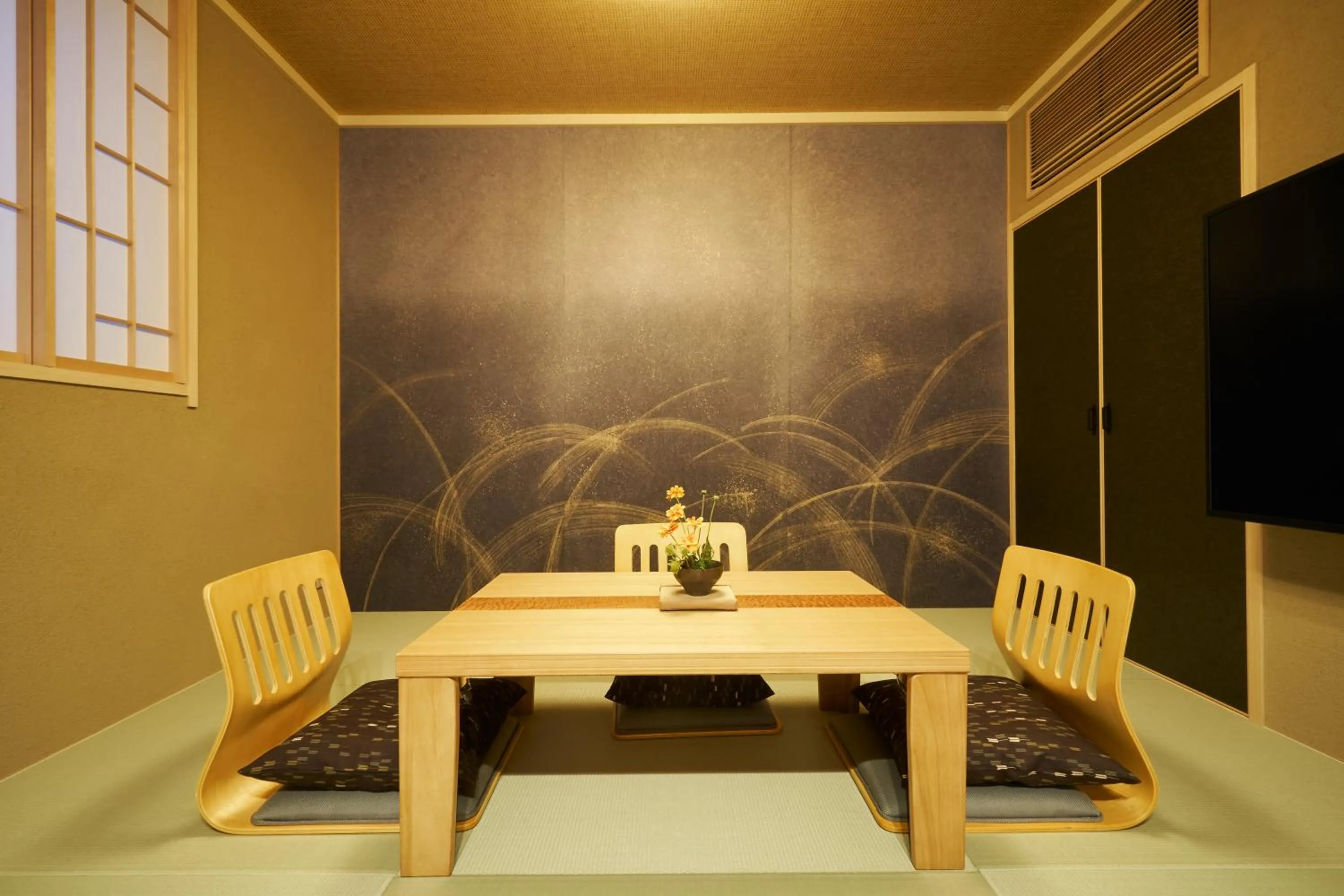 Seating area in プライベートホテル 四季の彩