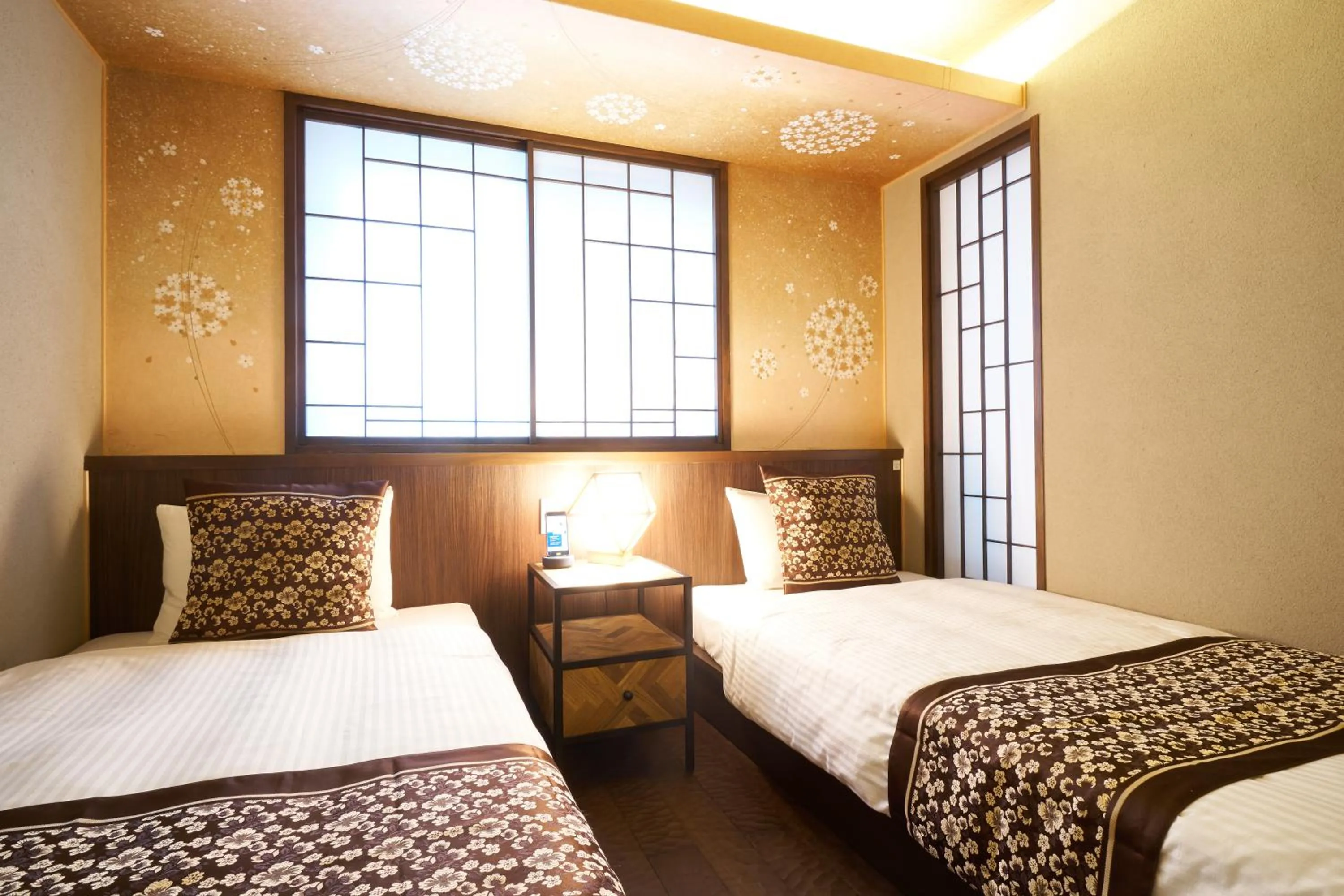 Bed in プライベートホテル 四季の彩